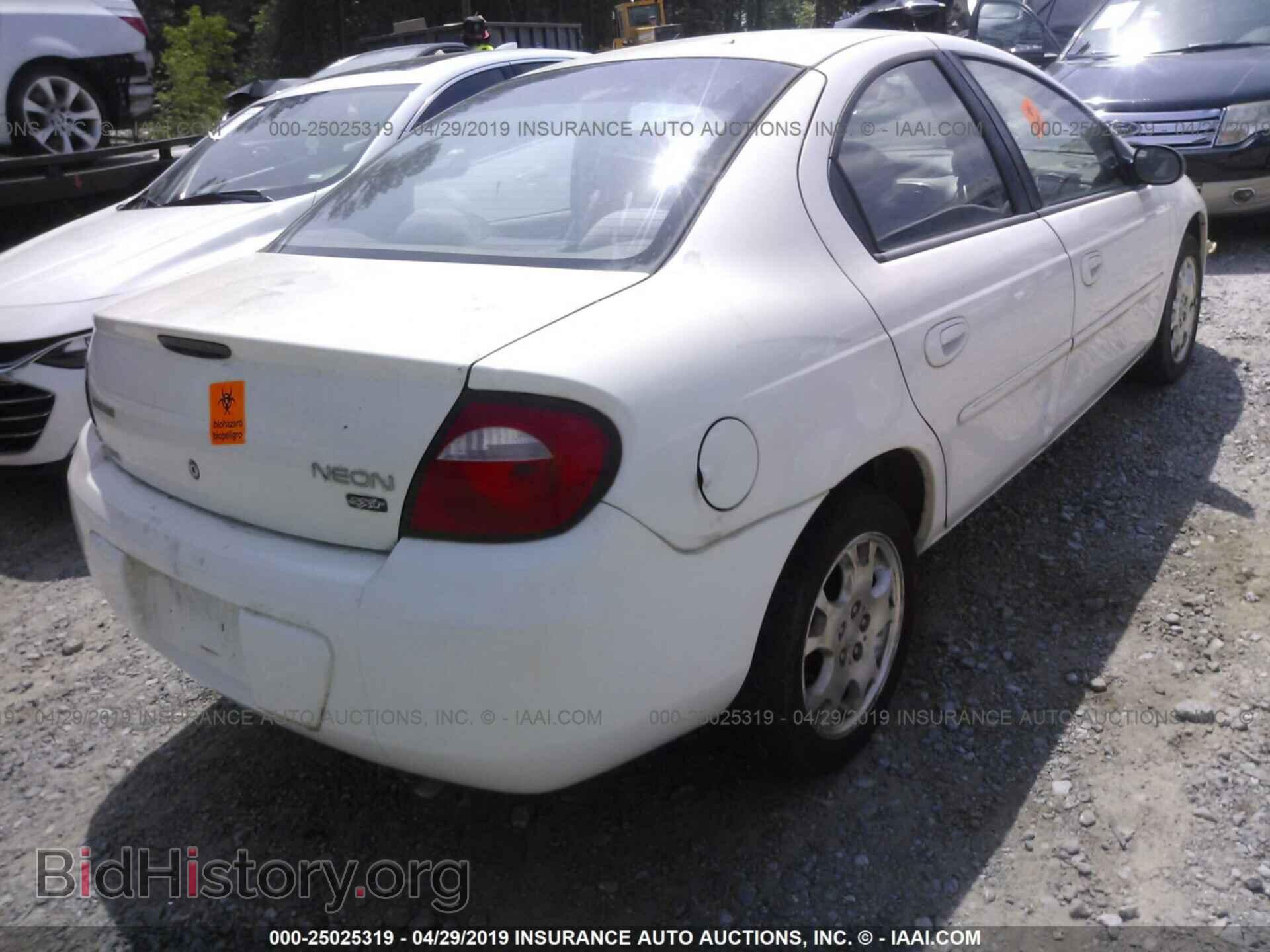 2004 DODGE NEON - VIN: 1B3ES56C64D588985 - Фото 4