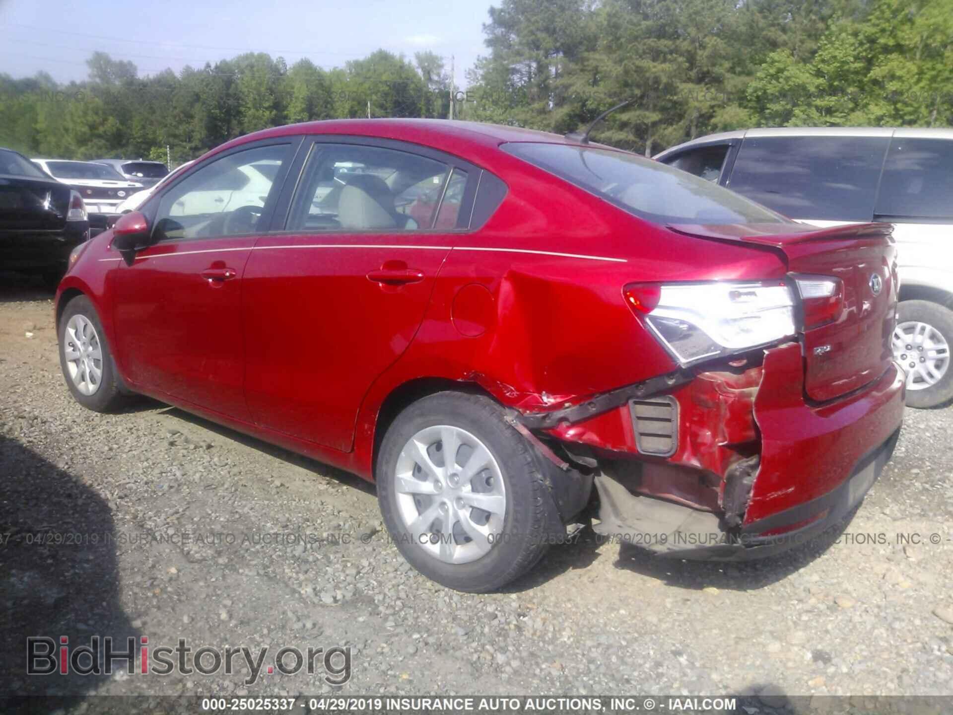 2014 KIA RIO - VIN: KNADM4A35E6334340 - Фото 3