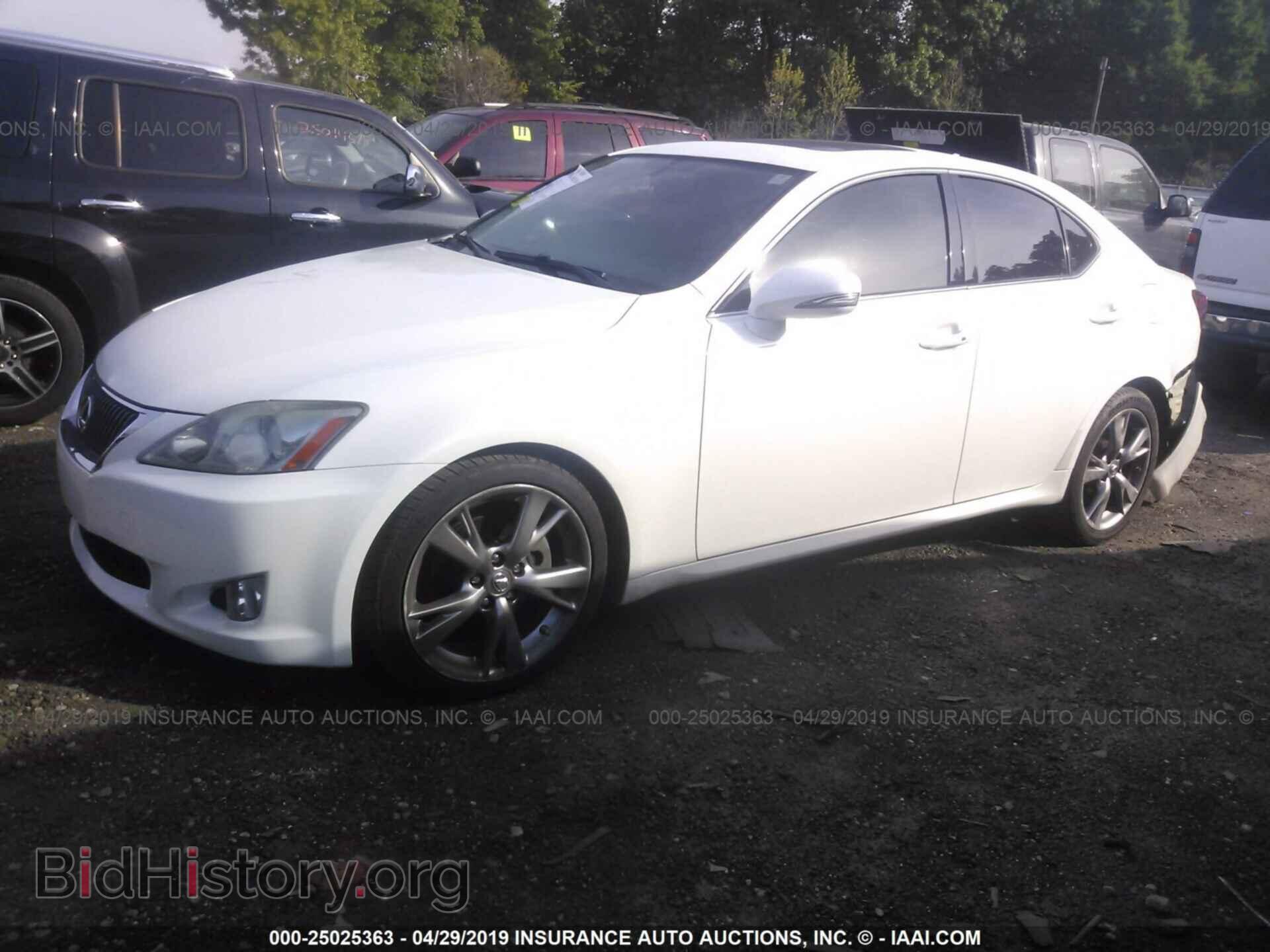 2010 LEXUS IS - VIN: JTHBF5C25A2098643 - Фото 2