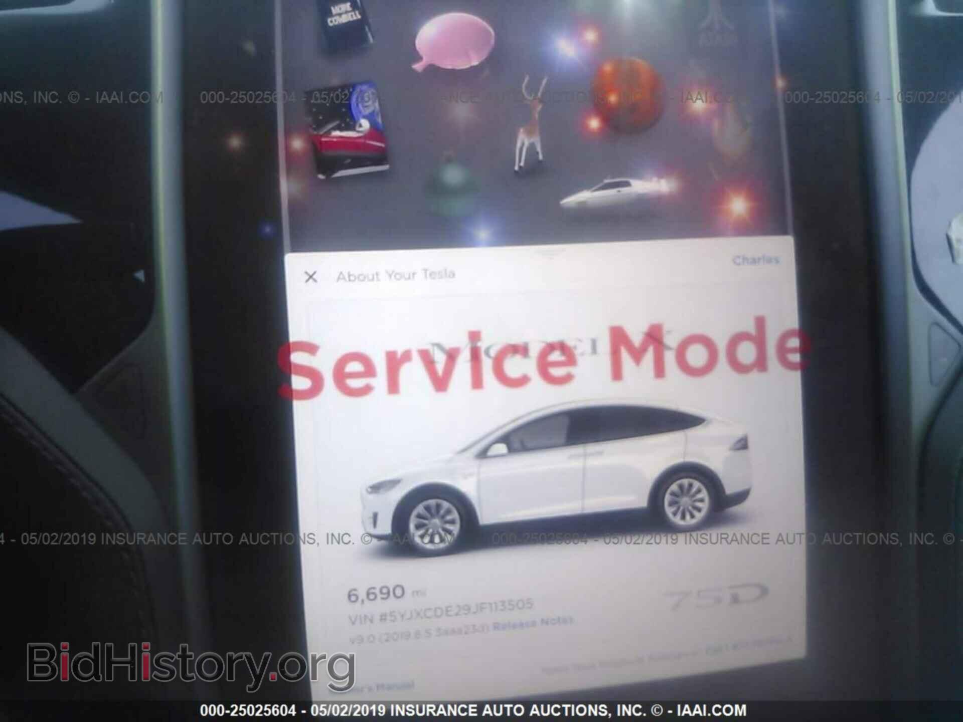 2018 TESLA MODEL X - VIN: 5YJXCDE29JF113505 - Photo 7