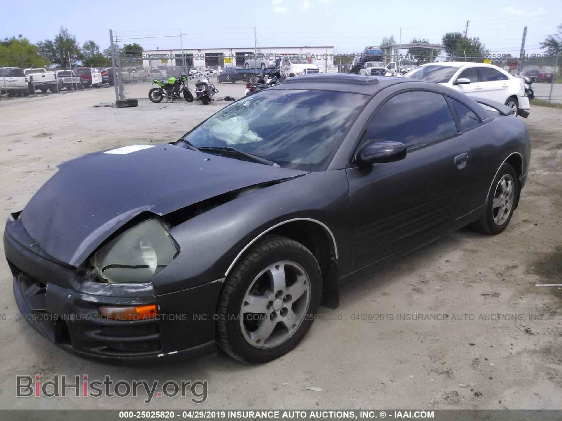 2003 MITSUBISHI ECLIPSE - VIN: 4A3AC44G43E021030 - Photo 2