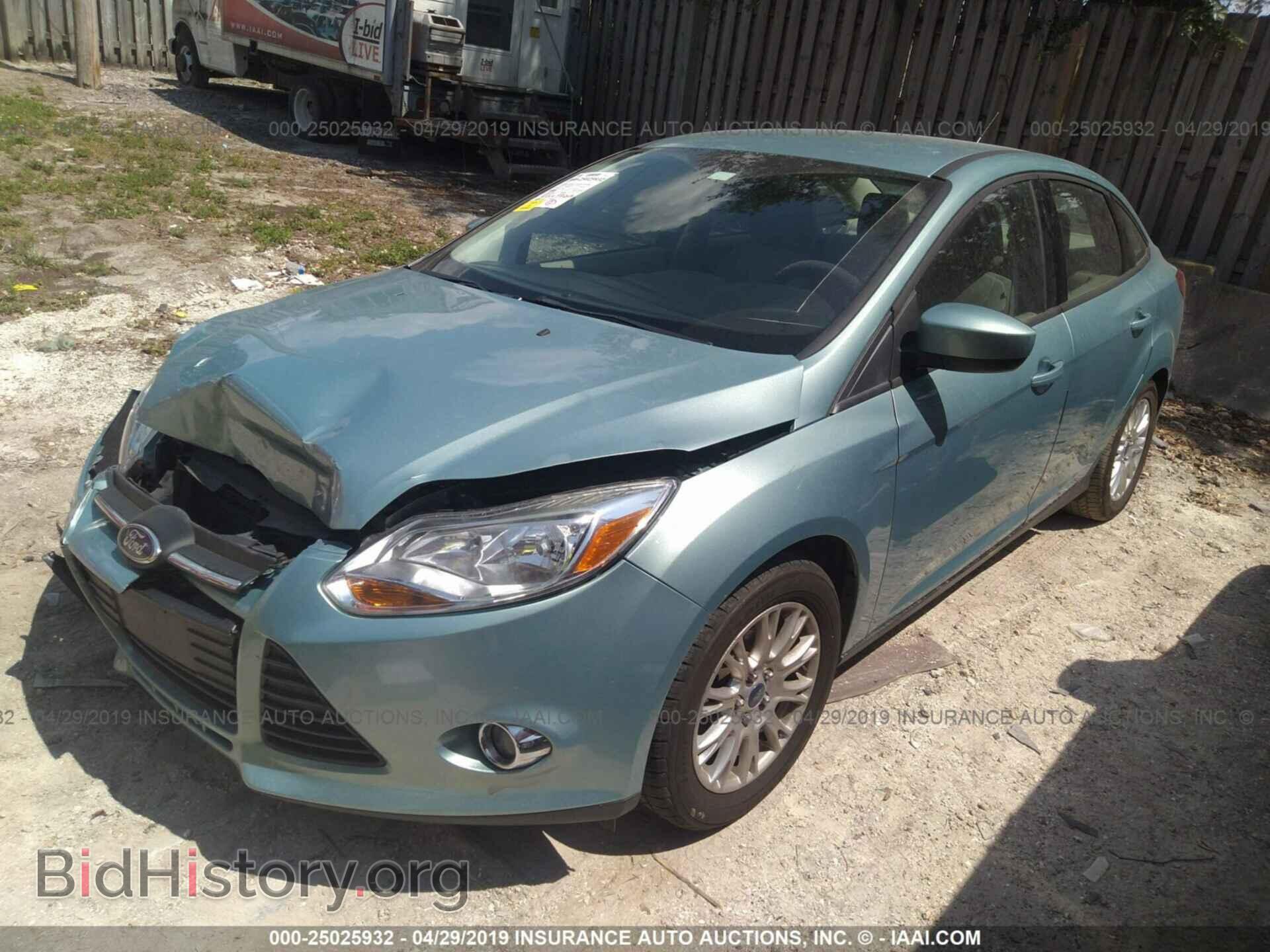2012 FORD FOCUS - VIN: 1FAHP3F2XCL396942 - Фото 2