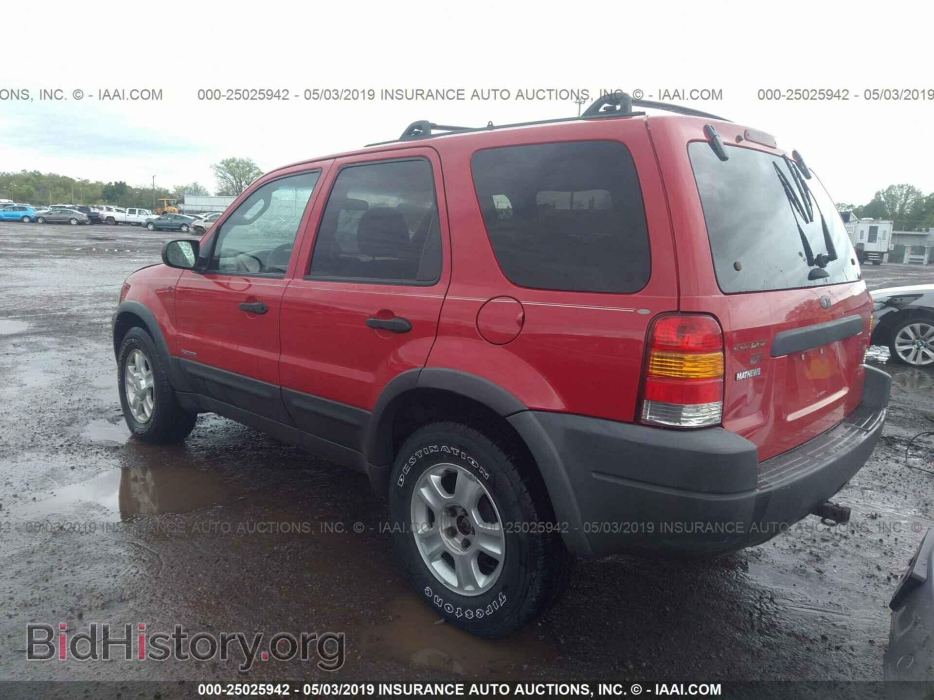 2002 FORD ESCAPE - VIN: 1FMYU04172KC27960 - Фото 3