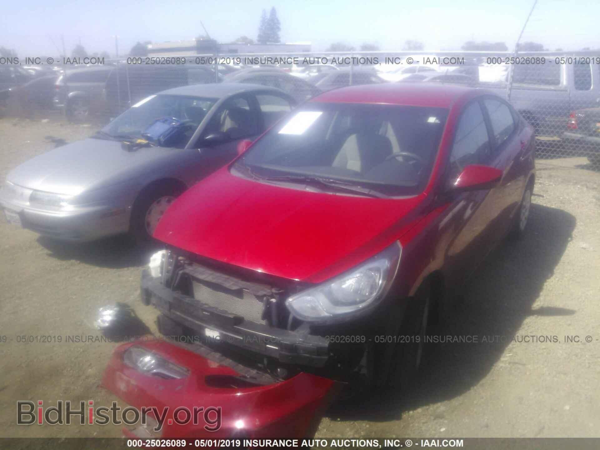 2014 HYUNDAI ACCENT - VIN: KMHCT4AE5EU668720 - Фото 2