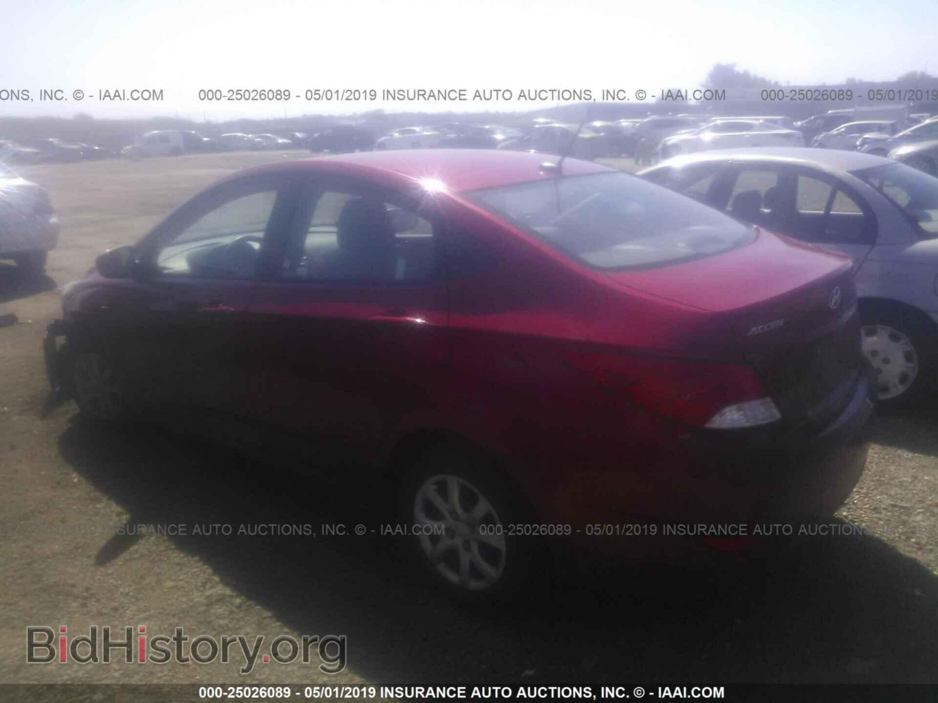 2014 HYUNDAI ACCENT - VIN: KMHCT4AE5EU668720 - Фото 3