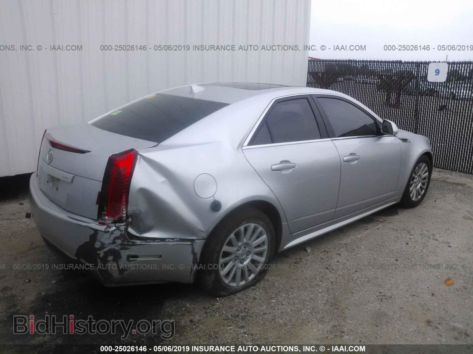2011 CADILLAC CTS - VIN: 1G6DE5EY9B0137295 - Фото 4
