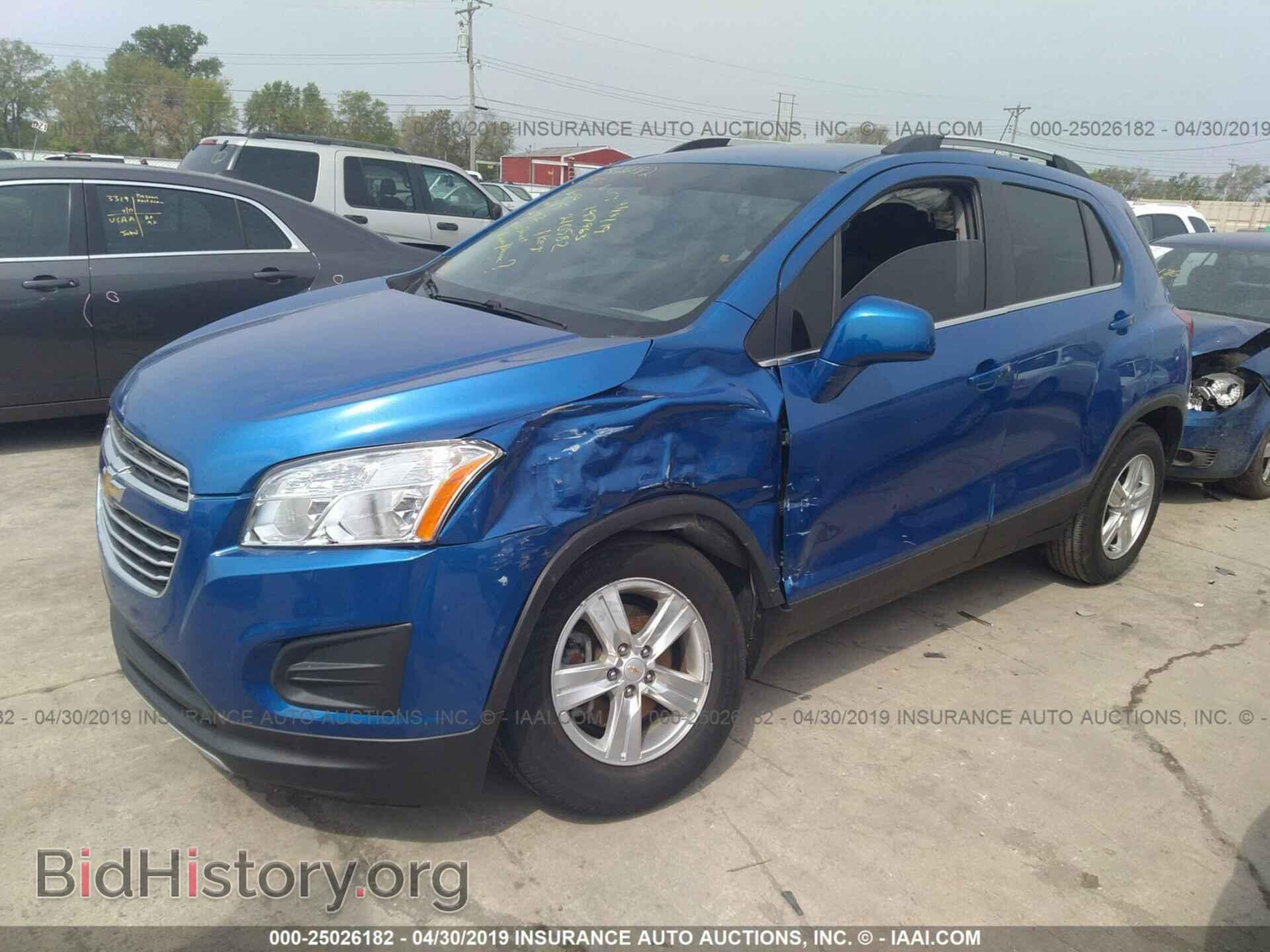 2015 CHEVROLET TRAX - VIN: KL7CJLSB5FB210582 - Фото 2