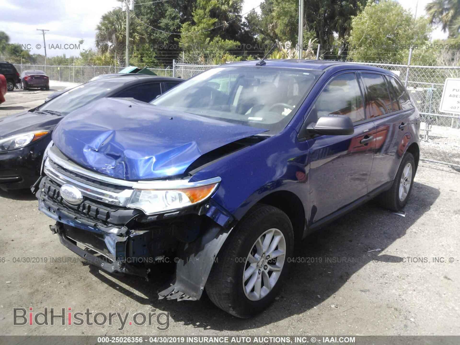 2013 FORD EDGE - VIN: 2FMDK3GC6DBB20172 - Photo 2