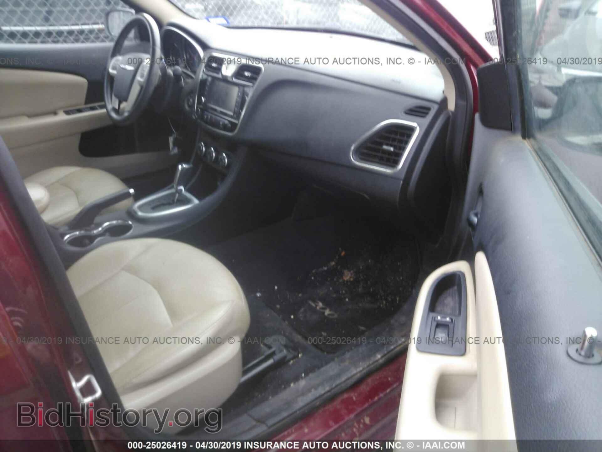 2012 CHRYSLER 200 - VIN: 1C3CCBCG7CN161336 - Фото 5
