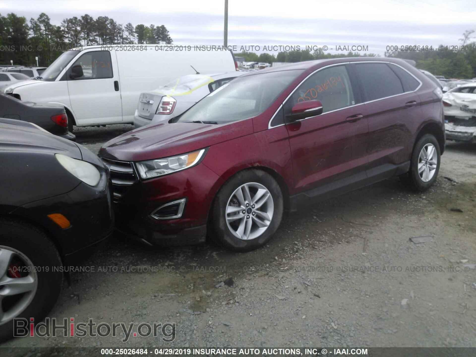2015 FORD EDGE - VIN: 2FMTK3J87FBB71313 - Фото 2
