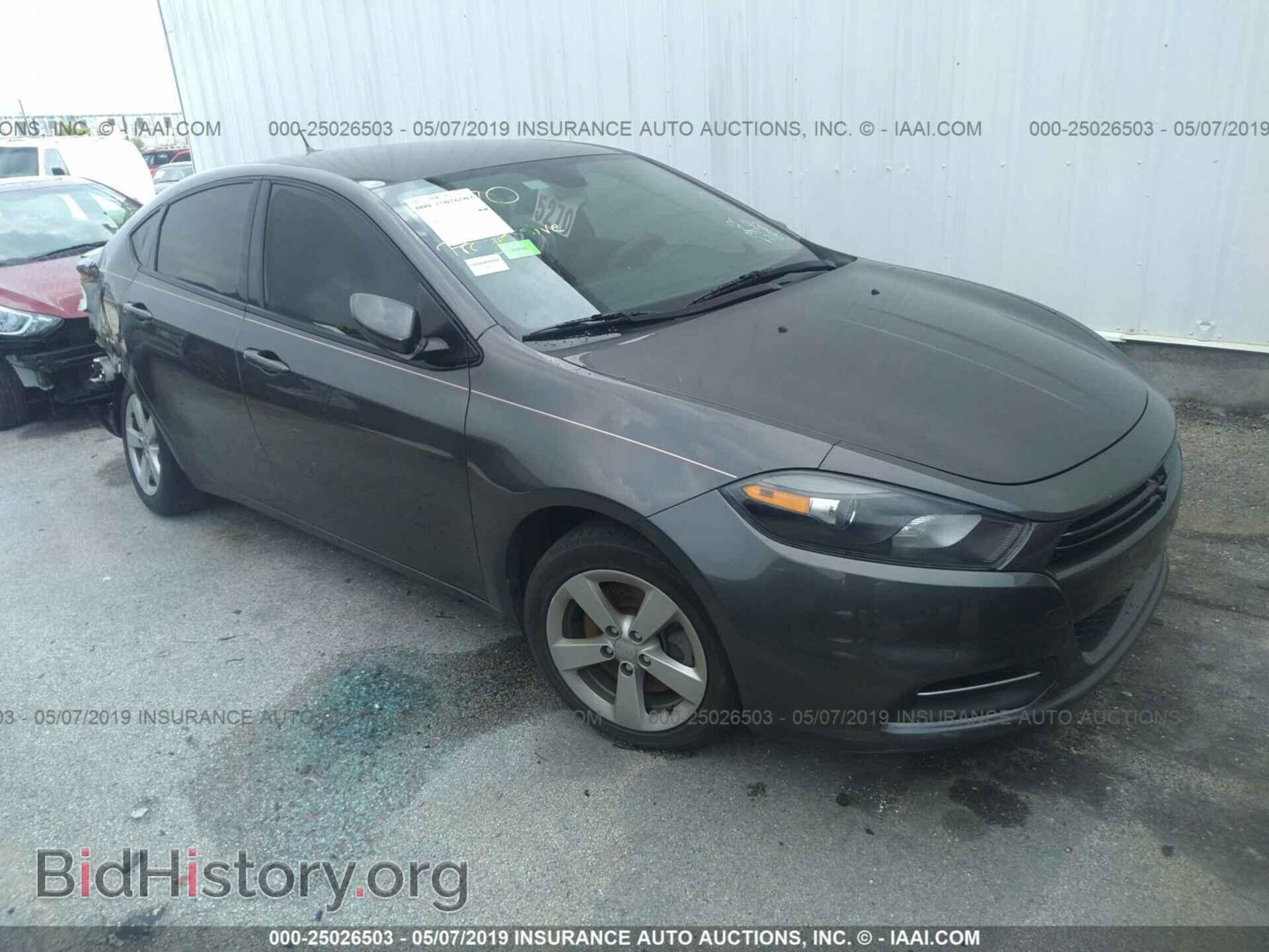 Photo 1C3CDFBBXFD212302 - DODGE DART 2015
