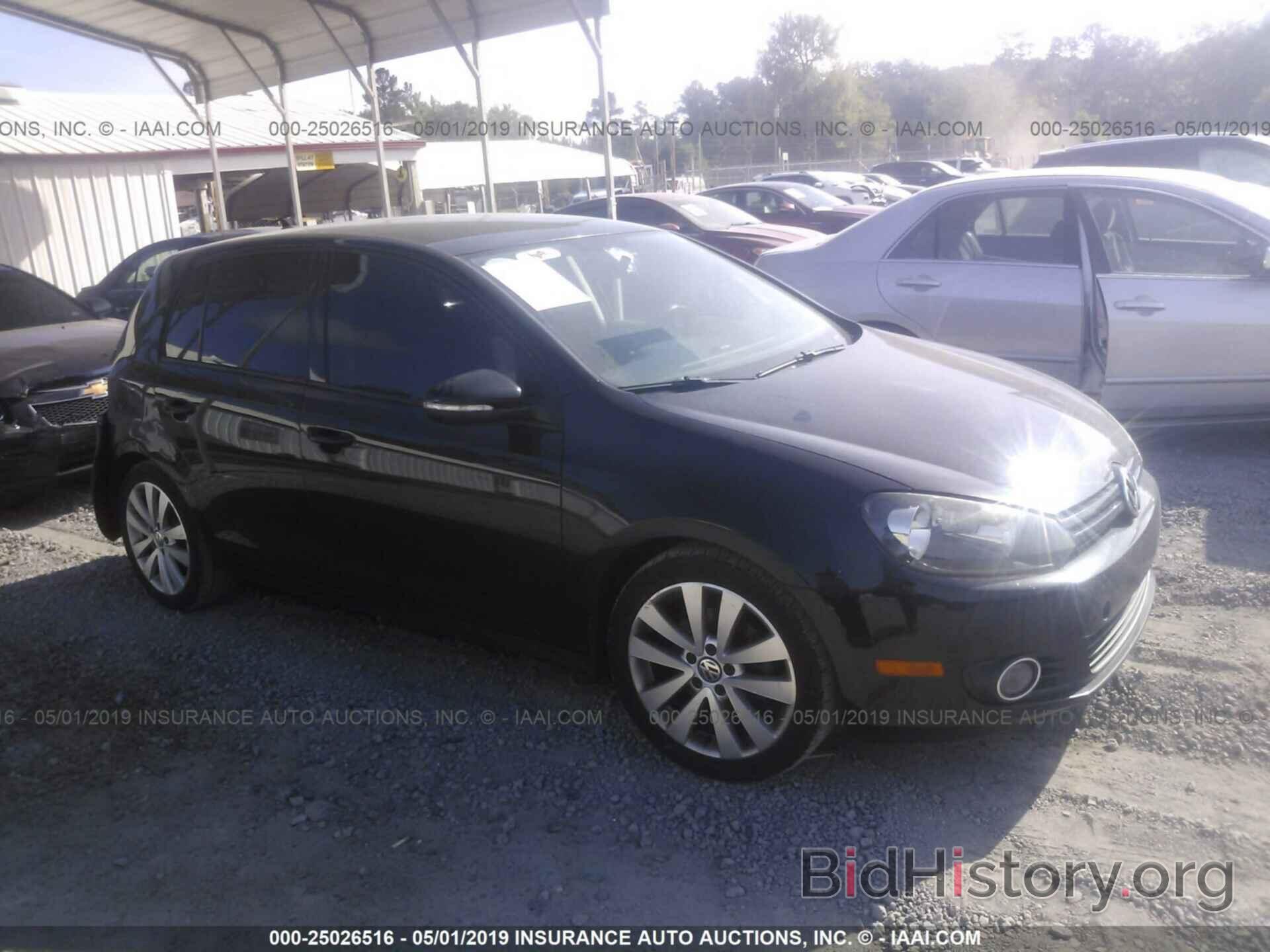 Photo WVWNM7AJ8CW019407 - VOLKSWAGEN GOLF 2012