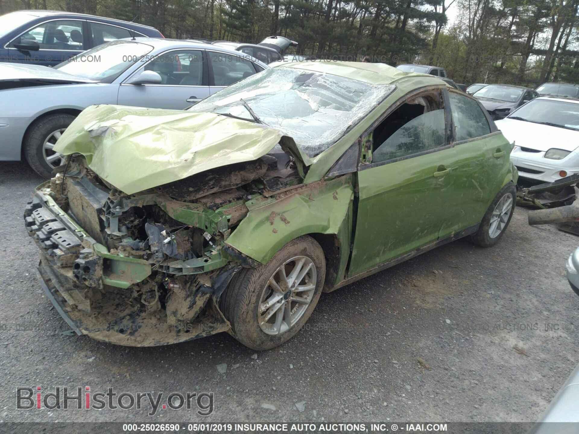 2018 FORD FOCUS - VIN: 1FADP3F27JL286250 - Фото 2