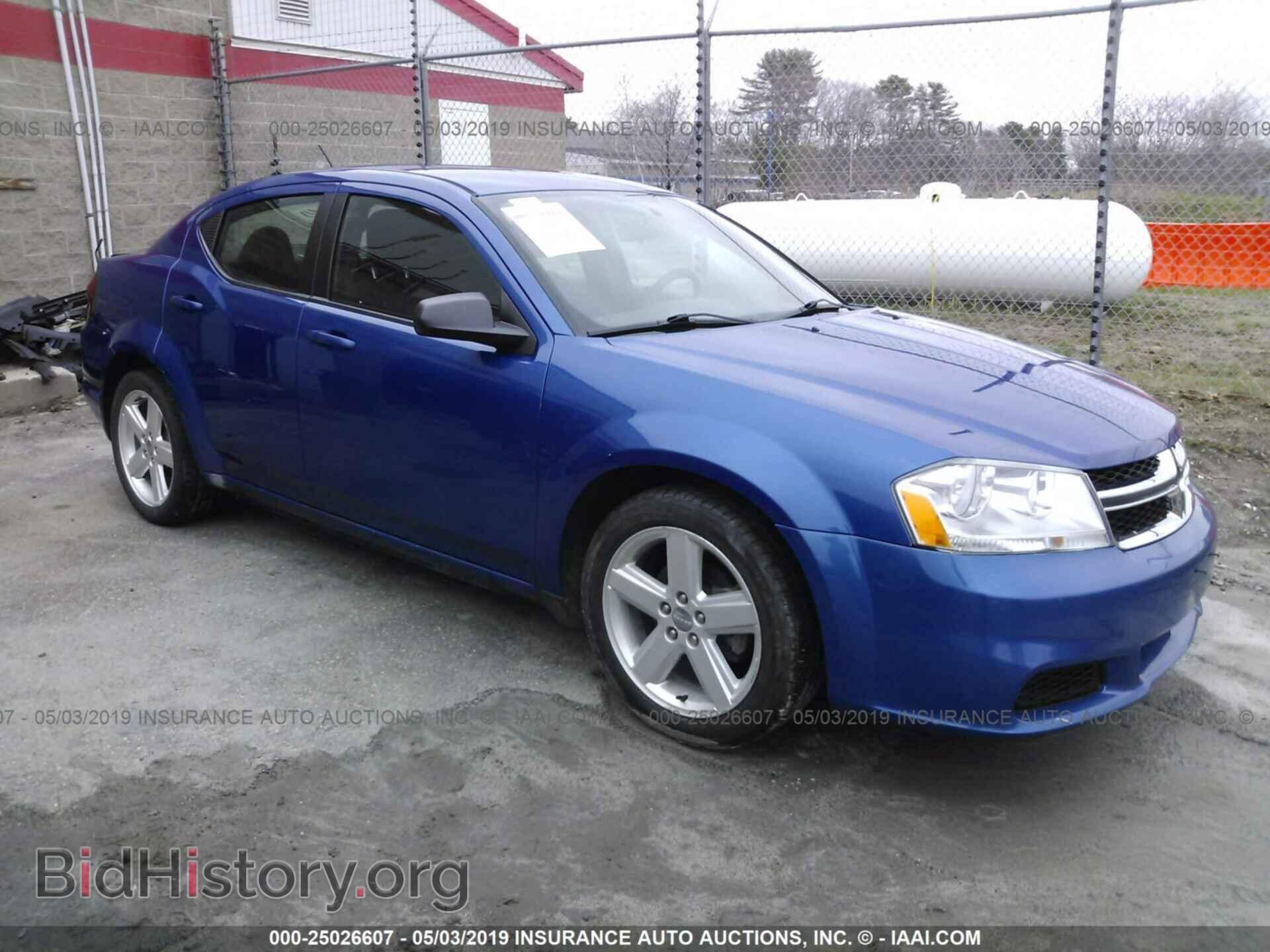 Photo 1C3CDZAB9DN518949 - DODGE AVENGER 2013