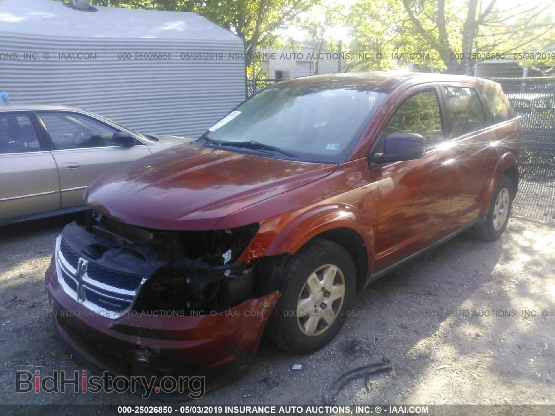 2012 DODGE JOURNEY - VIN: 3C4PDCAB4CT217062 - Фото 2