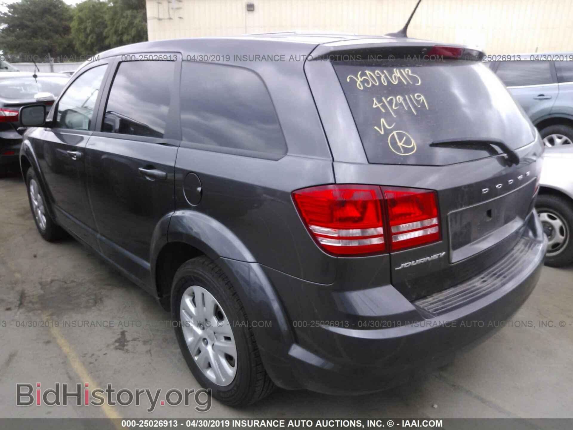 2014 DODGE JOURNEY - VIN: 3C4PDCAB6ET235825 - Фото 3