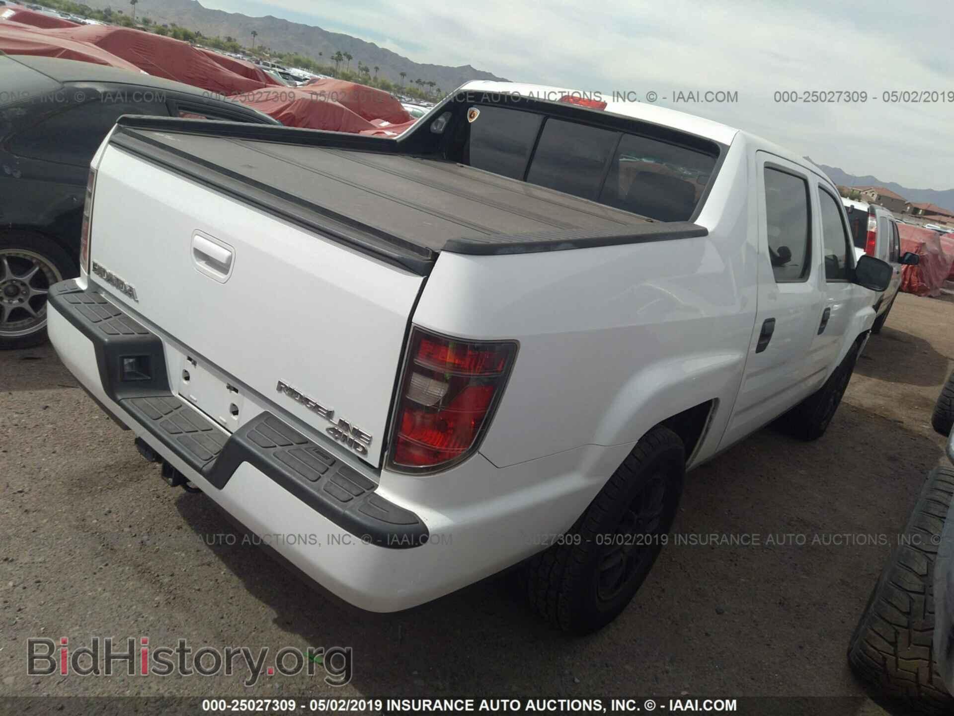 2012 HONDA RIDGELINE - VIN: 5FPYK1F42CB460772 - Фото 4