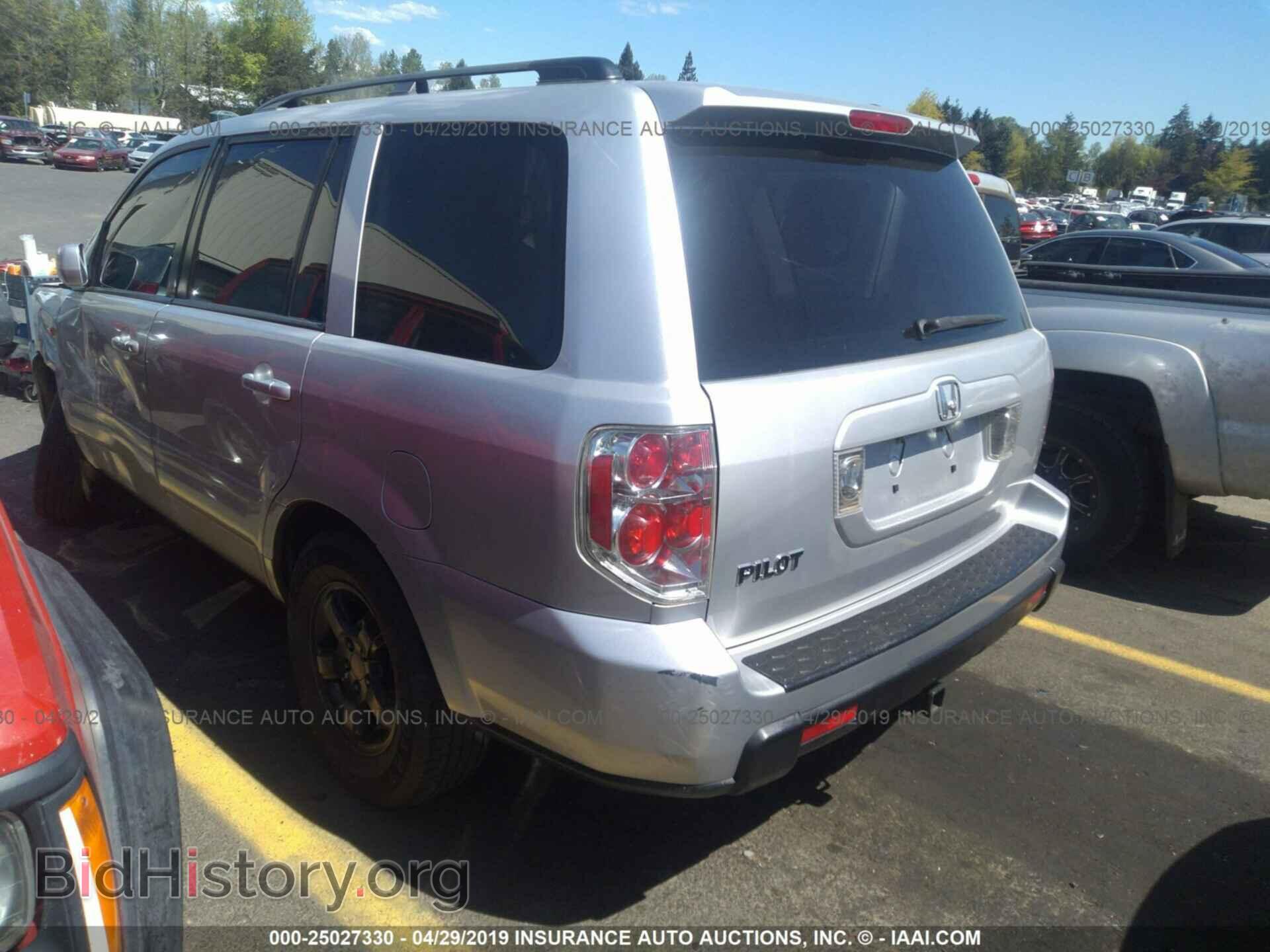 2006 HONDA PILOT - VIN: 5FNYF28606B044211 - Фото 3
