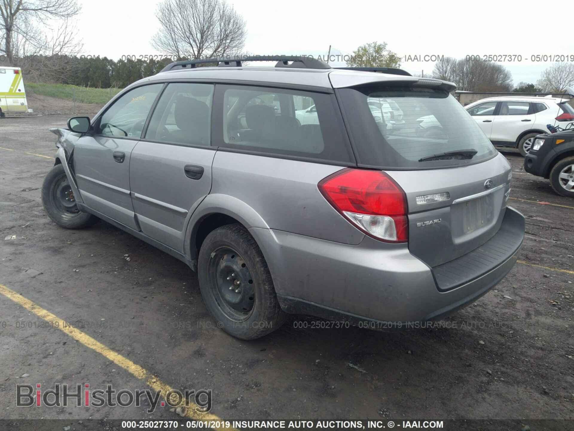 2008 SUBARU OUTBACK - VIN: 4S4BP60C687323131 - Фото 3