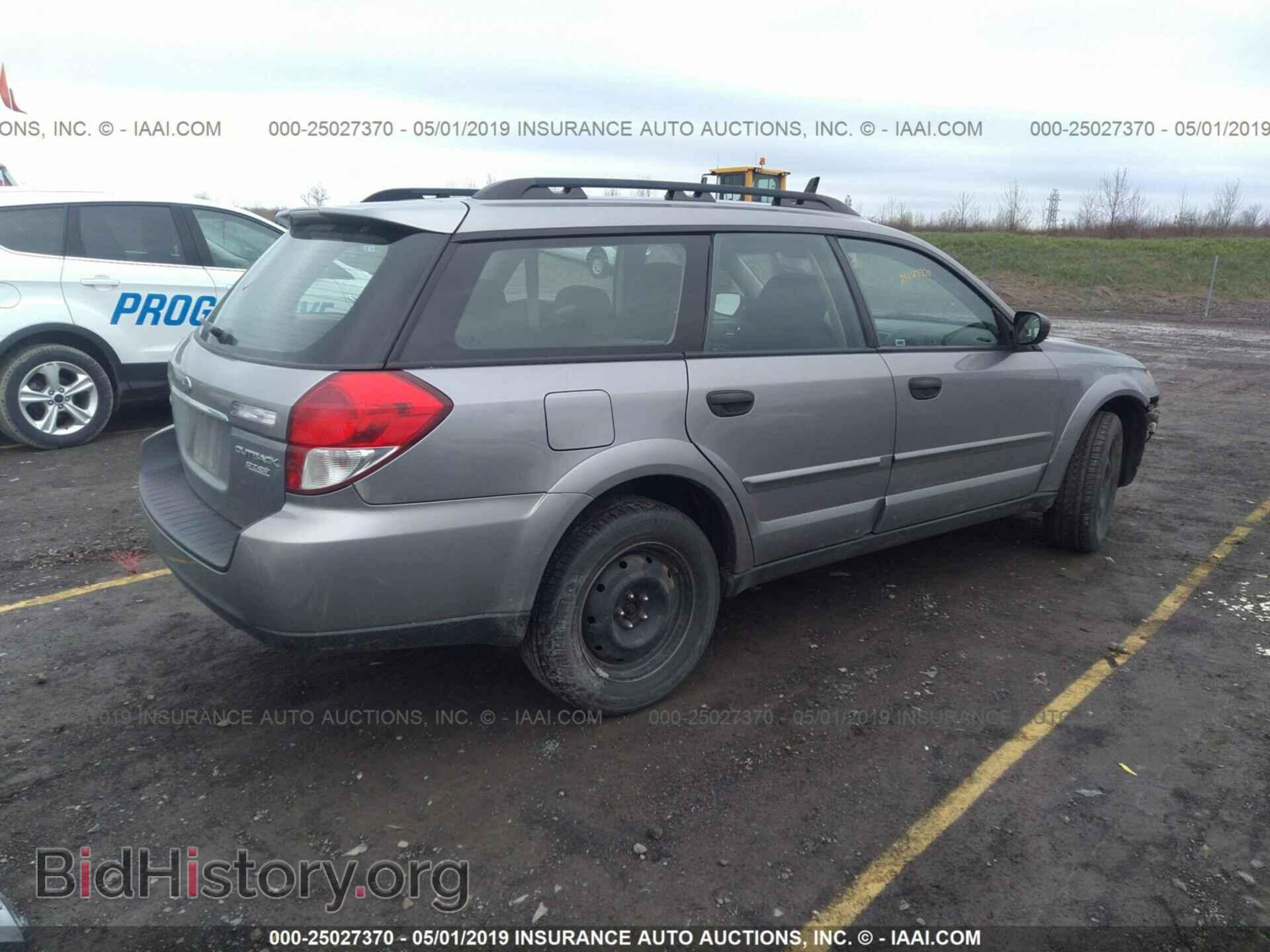2008 SUBARU OUTBACK - VIN: 4S4BP60C687323131 - Фото 4