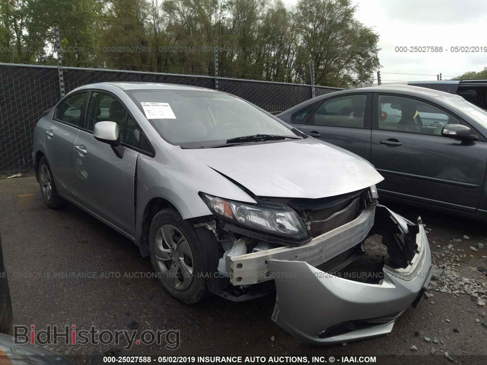 Фотография 2HGFB2F54DH588037 - HONDA CIVIC 2013