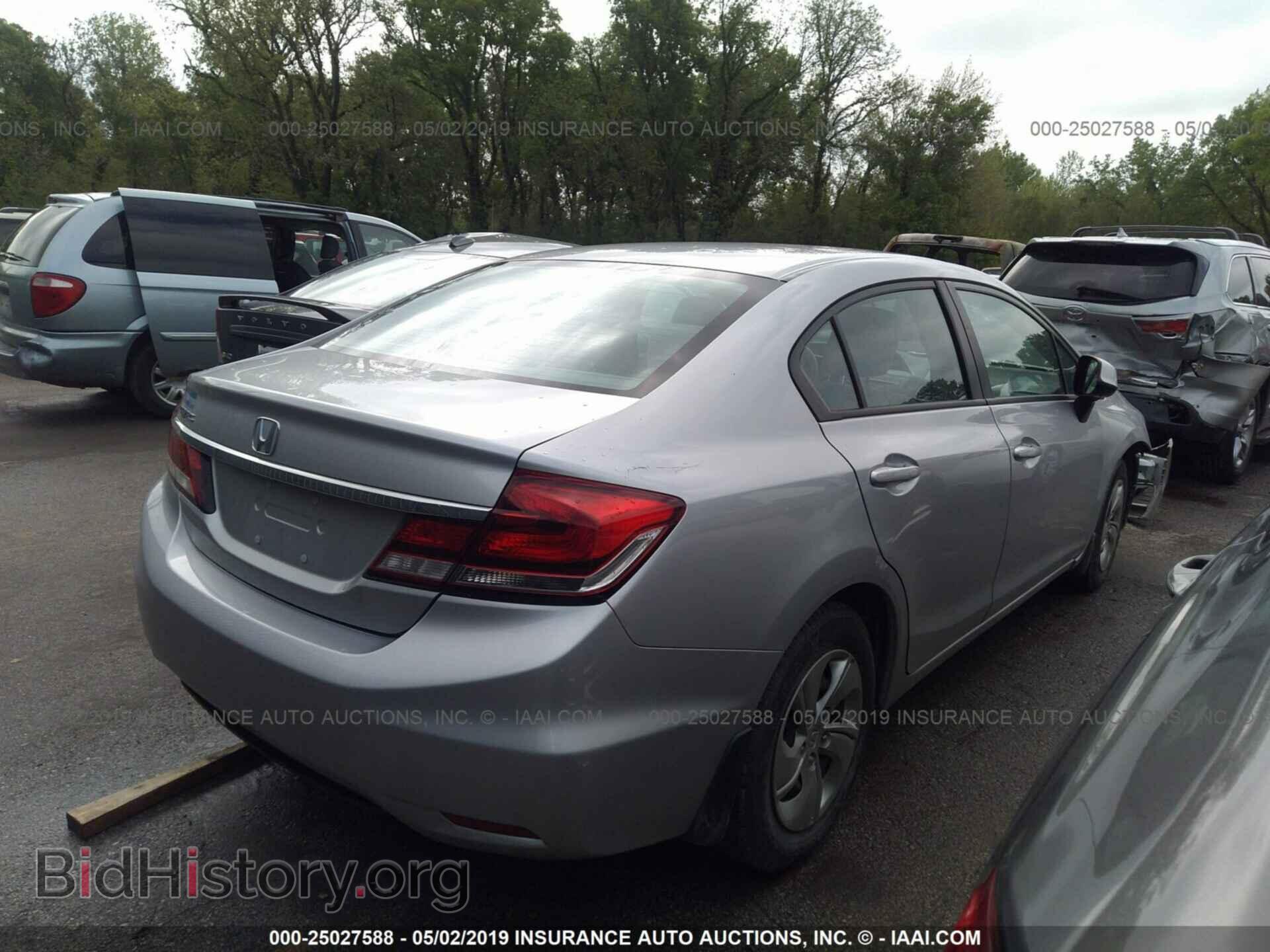 2013 HONDA CIVIC - VIN: 2HGFB2F54DH588037 - Фото 4