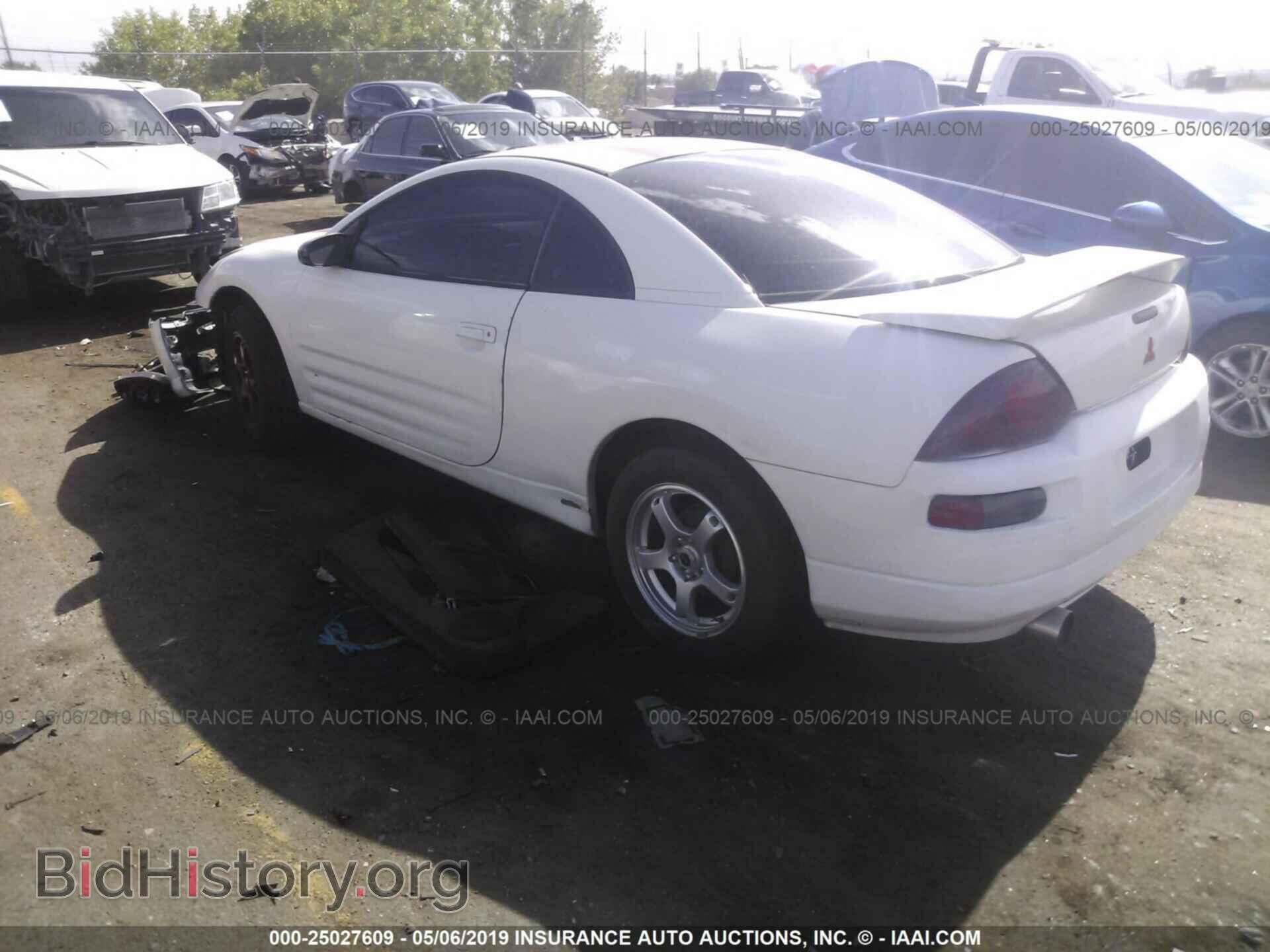 2002 MITSUBISHI ECLIPSE - VIN: 4A3AC44G12E003891 - Фото 3