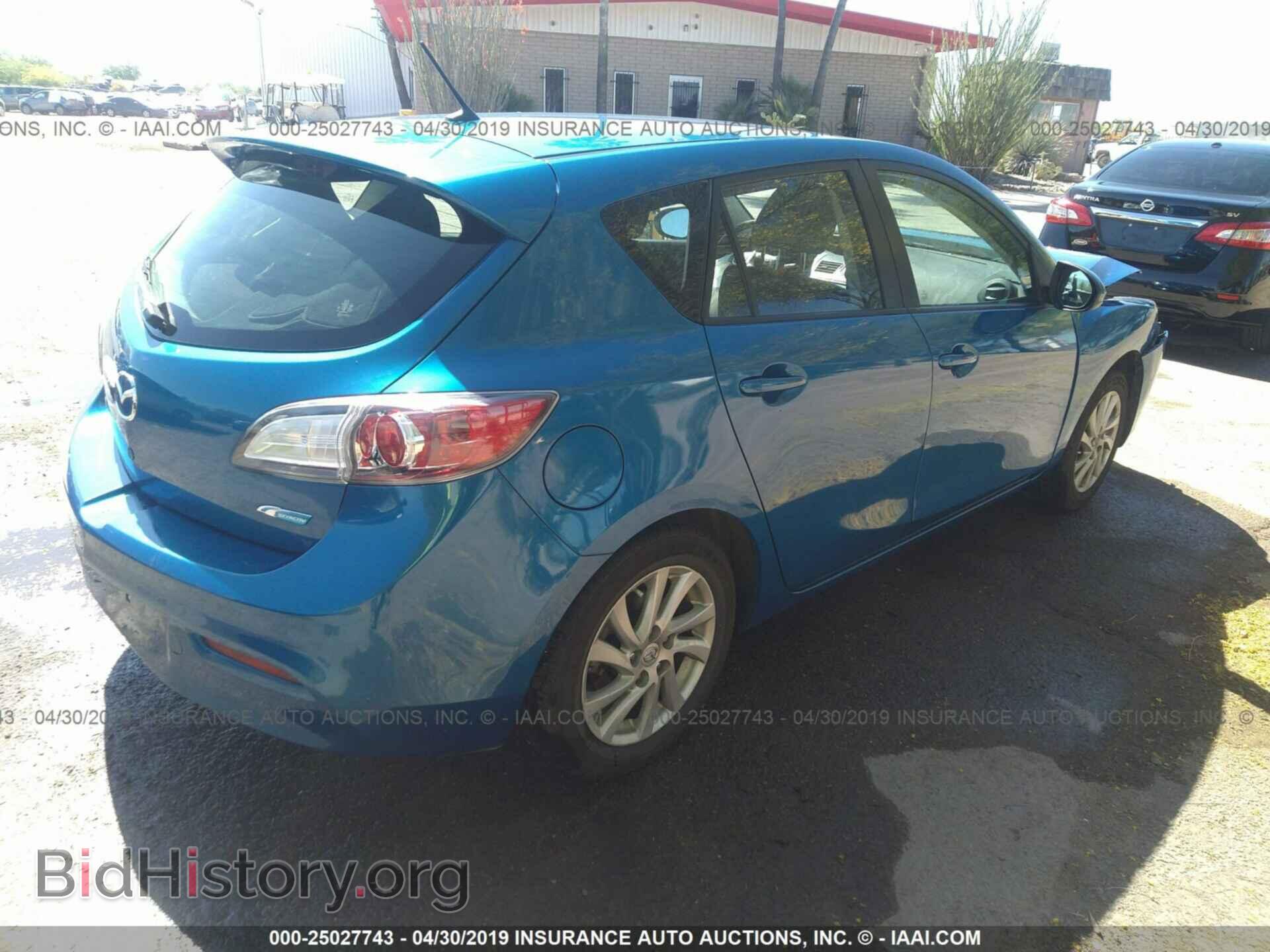 2012 MAZDA 3 - VIN: JM1BL1L87C1619300 - Фото 4