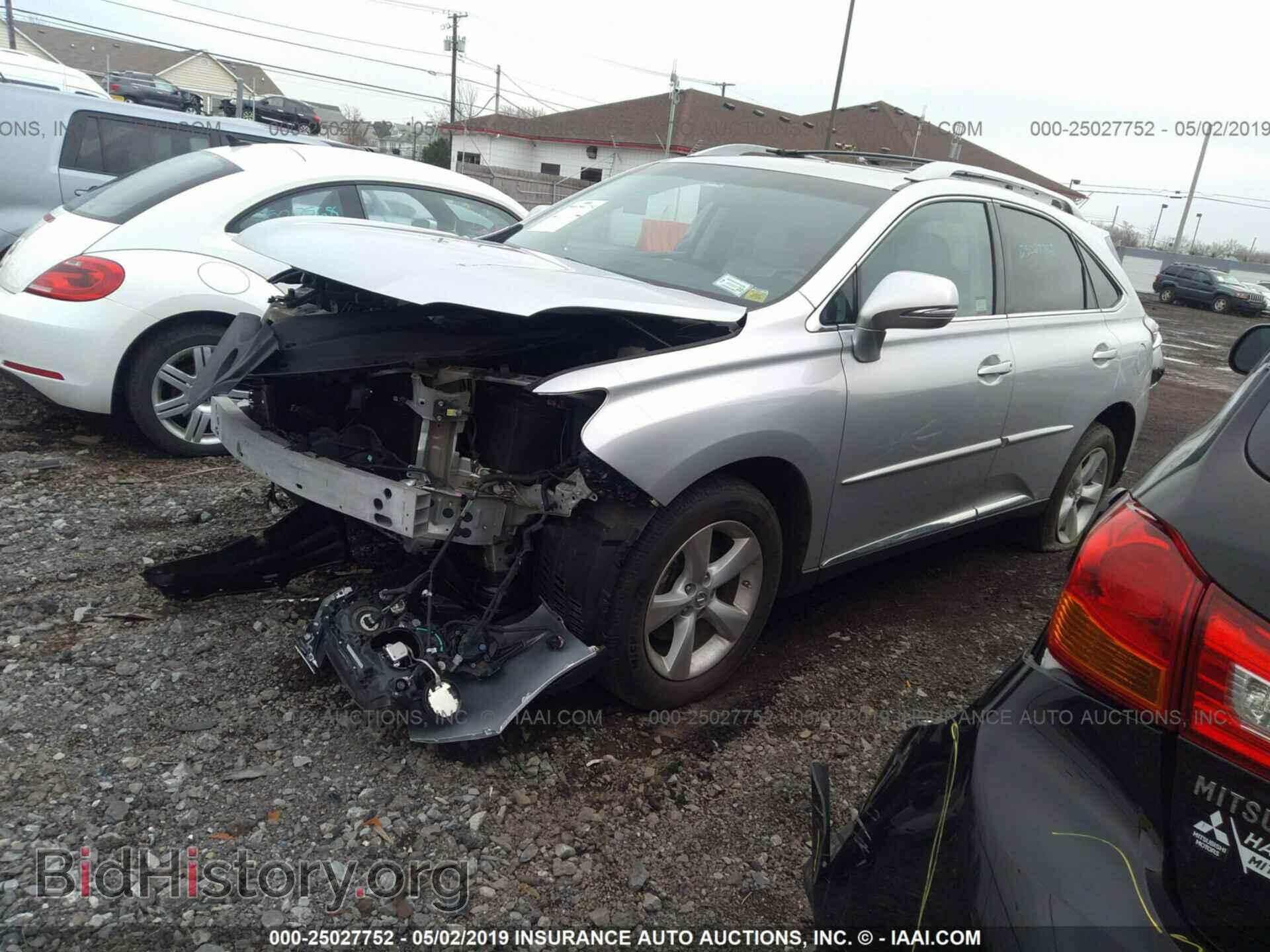 2013 LEXUS RX - VIN: 2T2BK1BA6DC217218 - Фото 2