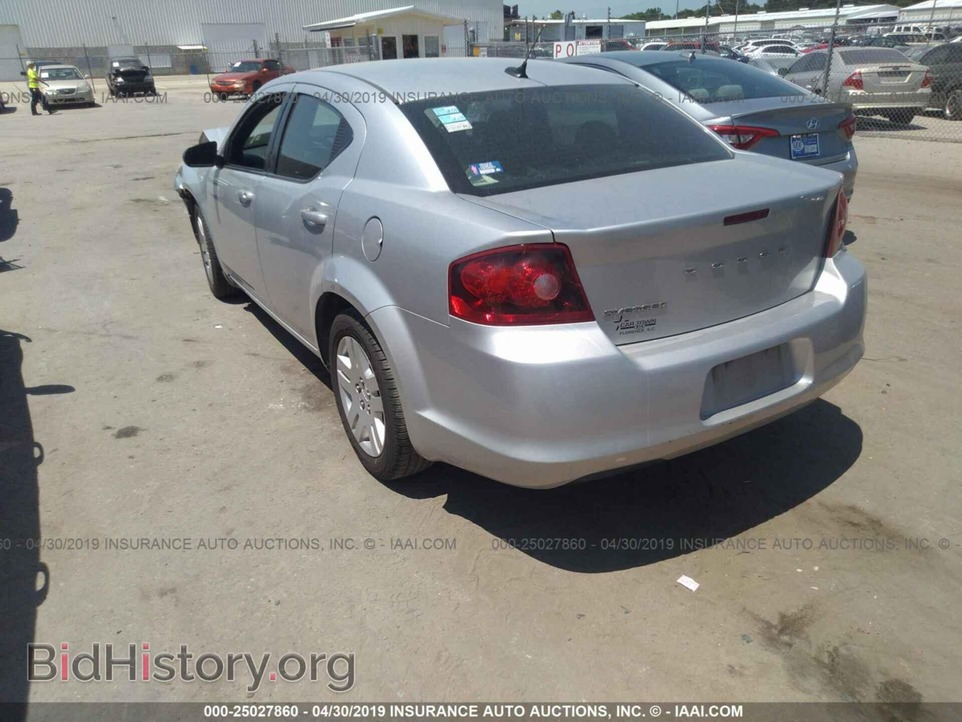2012 DODGE AVENGER - VIN: 1C3CDZAB4CN192959 - Фото 3