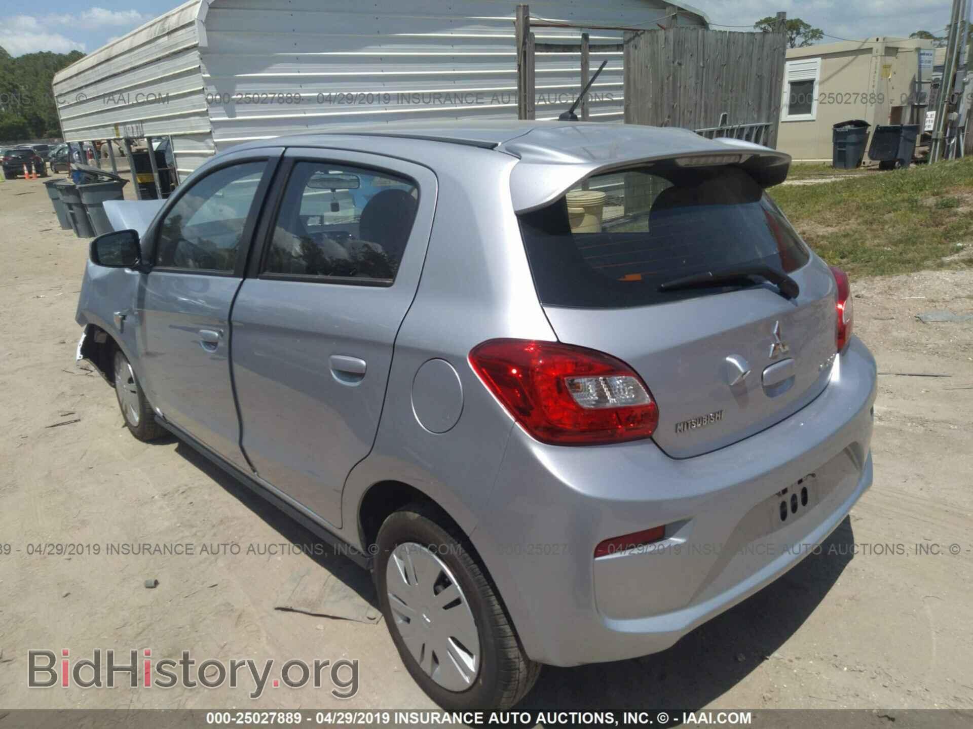 2019 MITSUBISHI MIRAGE - VIN: ML32A3HJ5KH007246 - Фото 3