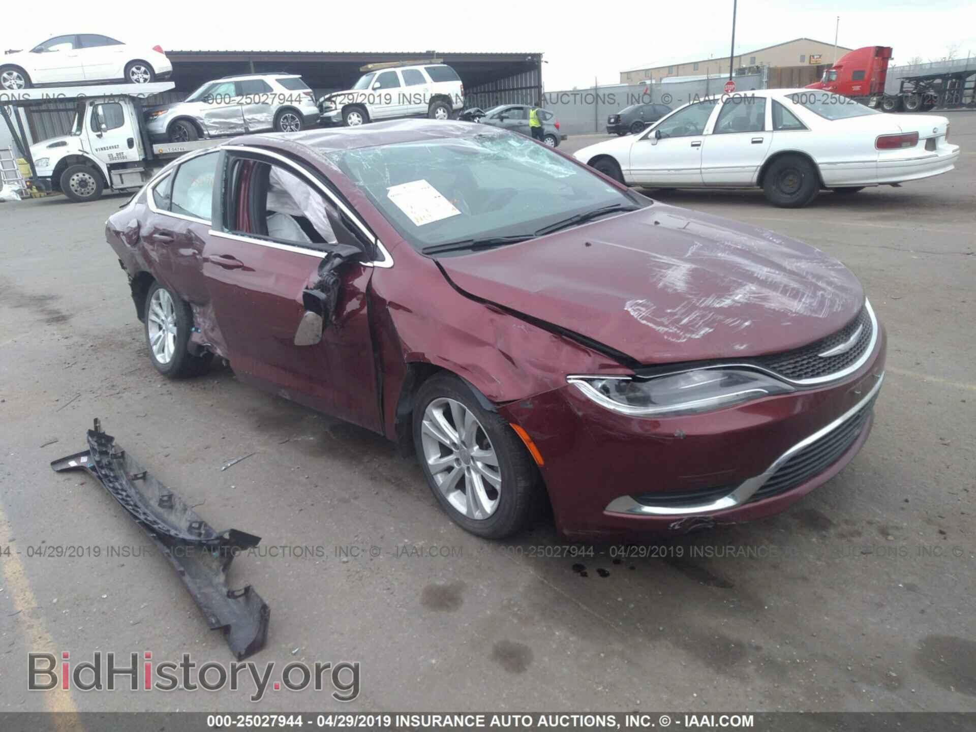 Photo 1C3CCCAB1GN163831 - CHRYSLER 200 2016