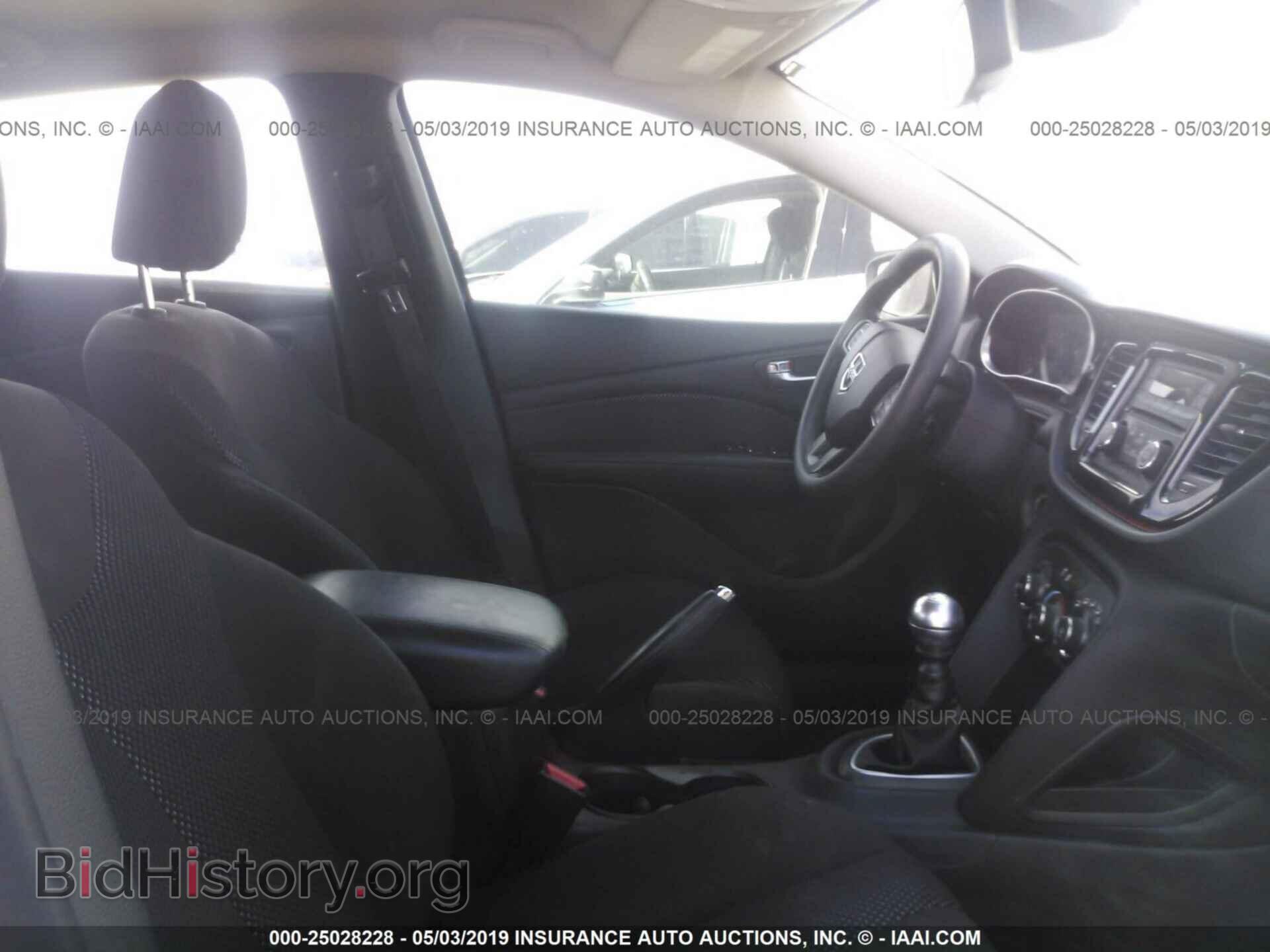 2016 DODGE DART - VIN: 1C3CDFAA3GD656969 - Фото 5