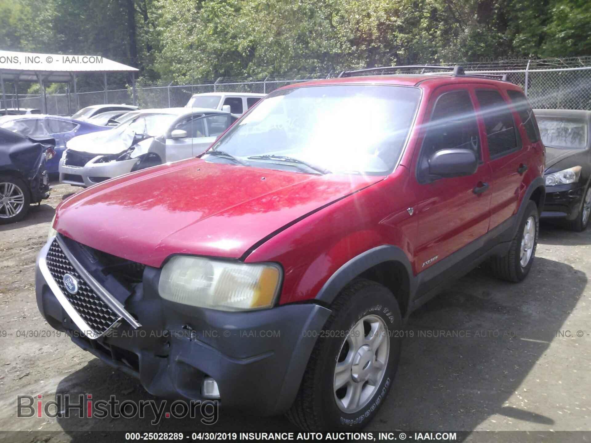 2002 FORD ESCAPE - VIN: 1FMYU04142KB12751 - Фото 2