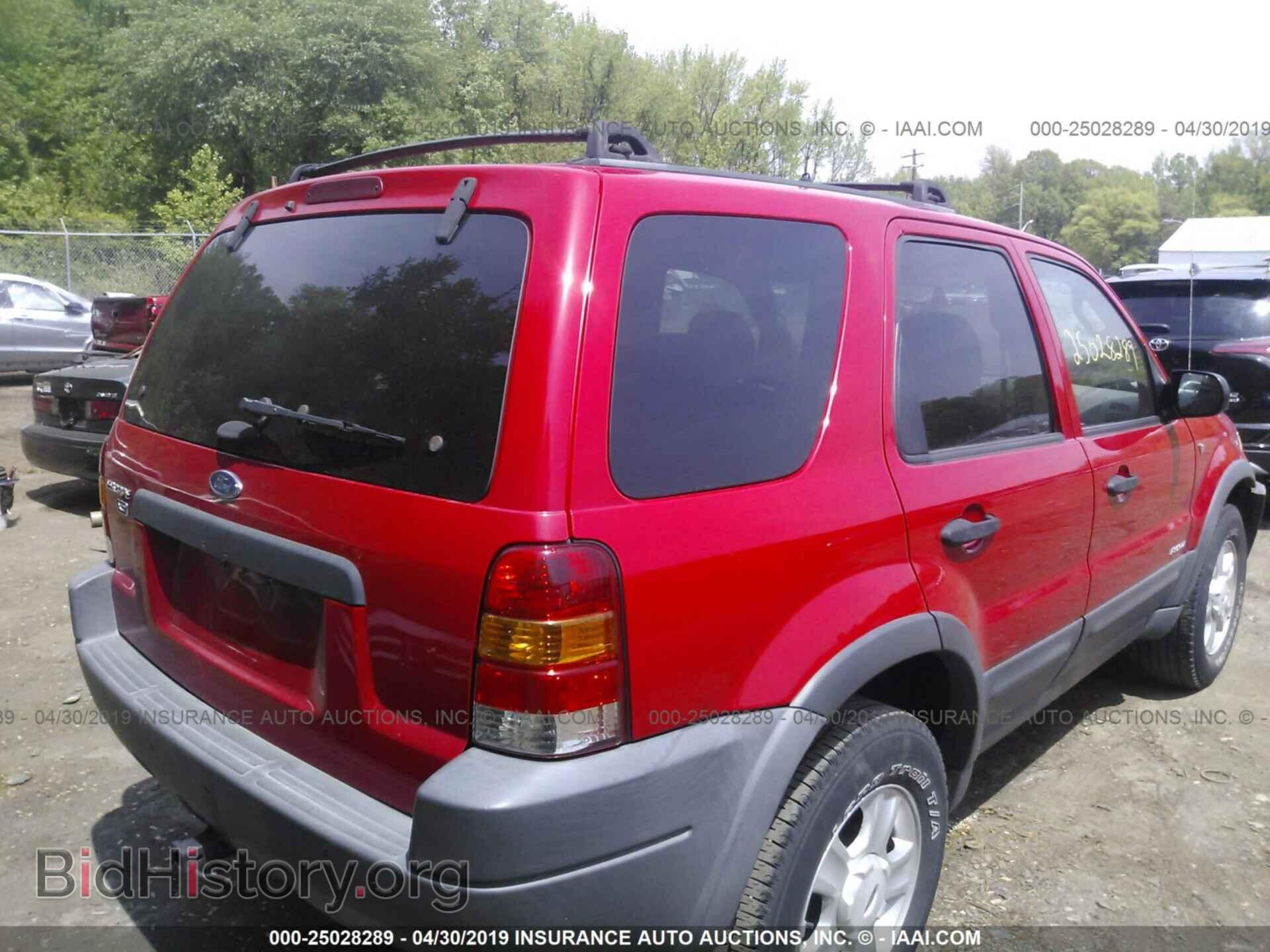 2002 FORD ESCAPE - VIN: 1FMYU04142KB12751 - Фото 4