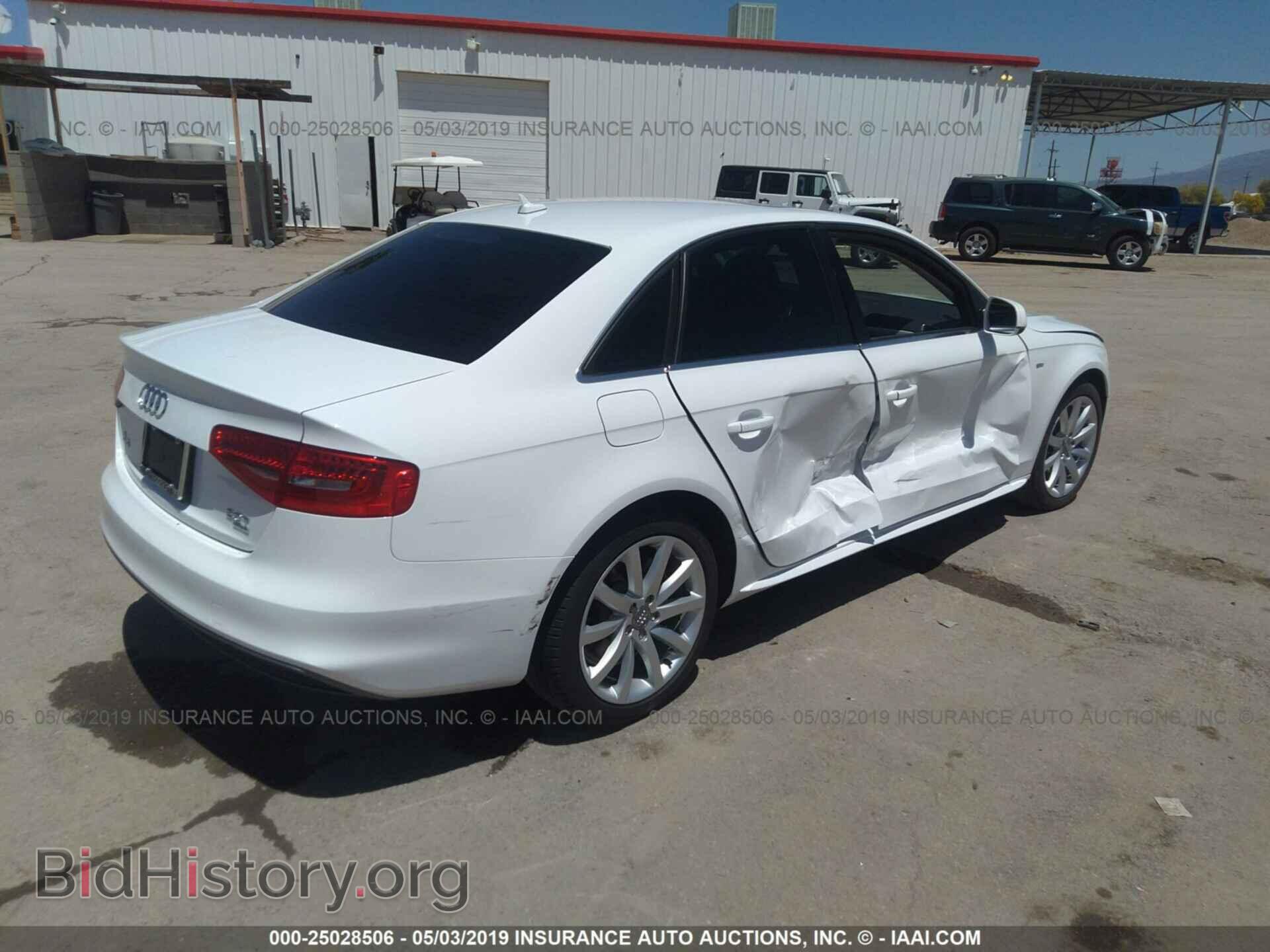 2014 AUDI A4 - VIN: WAUBFAFLXEA040051 - Фото 4