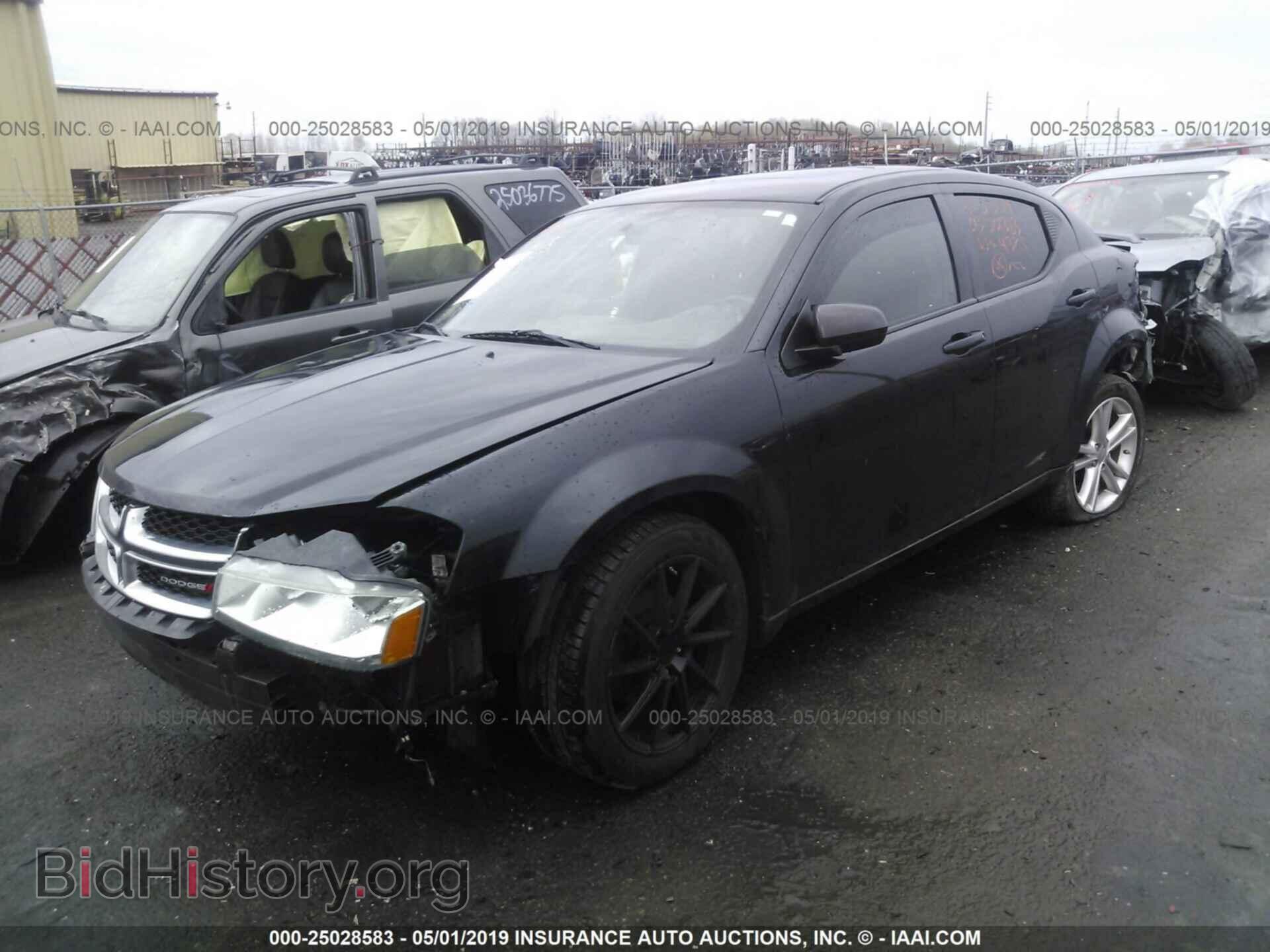 2011 DODGE AVENGER - VIN: 1B3BD1FG0BN524375 - Фото 2