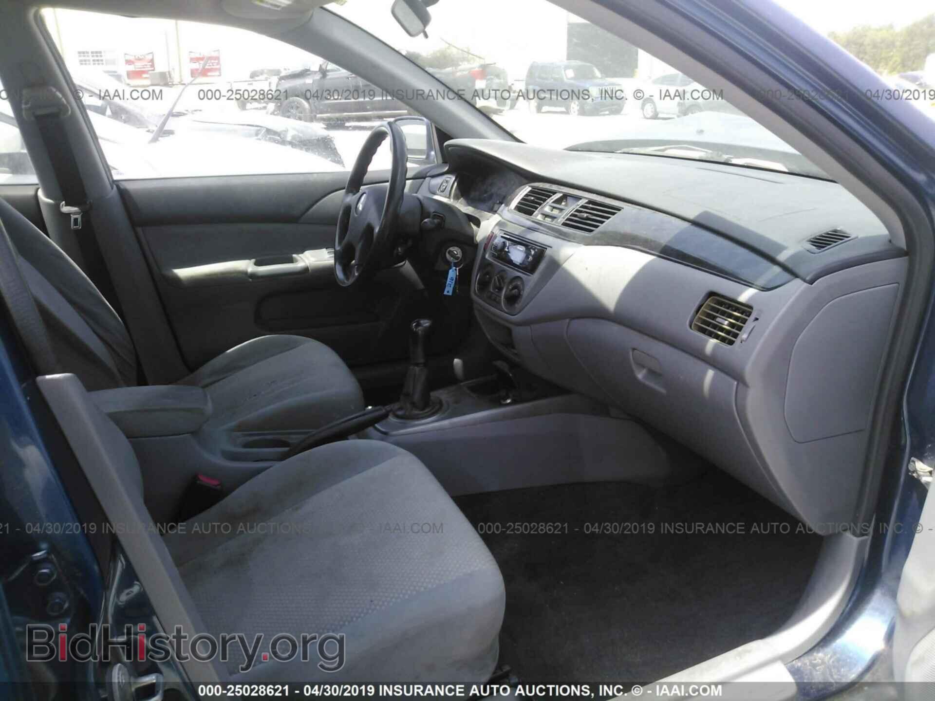 2006 MITSUBISHI LANCER - VIN: JA3AJ26E86U002496 - Фото 5