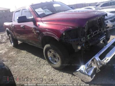 2013 RAM 2500 Powerwagon, красный — VIN 3C6TR5ET3DG584955, IAAI