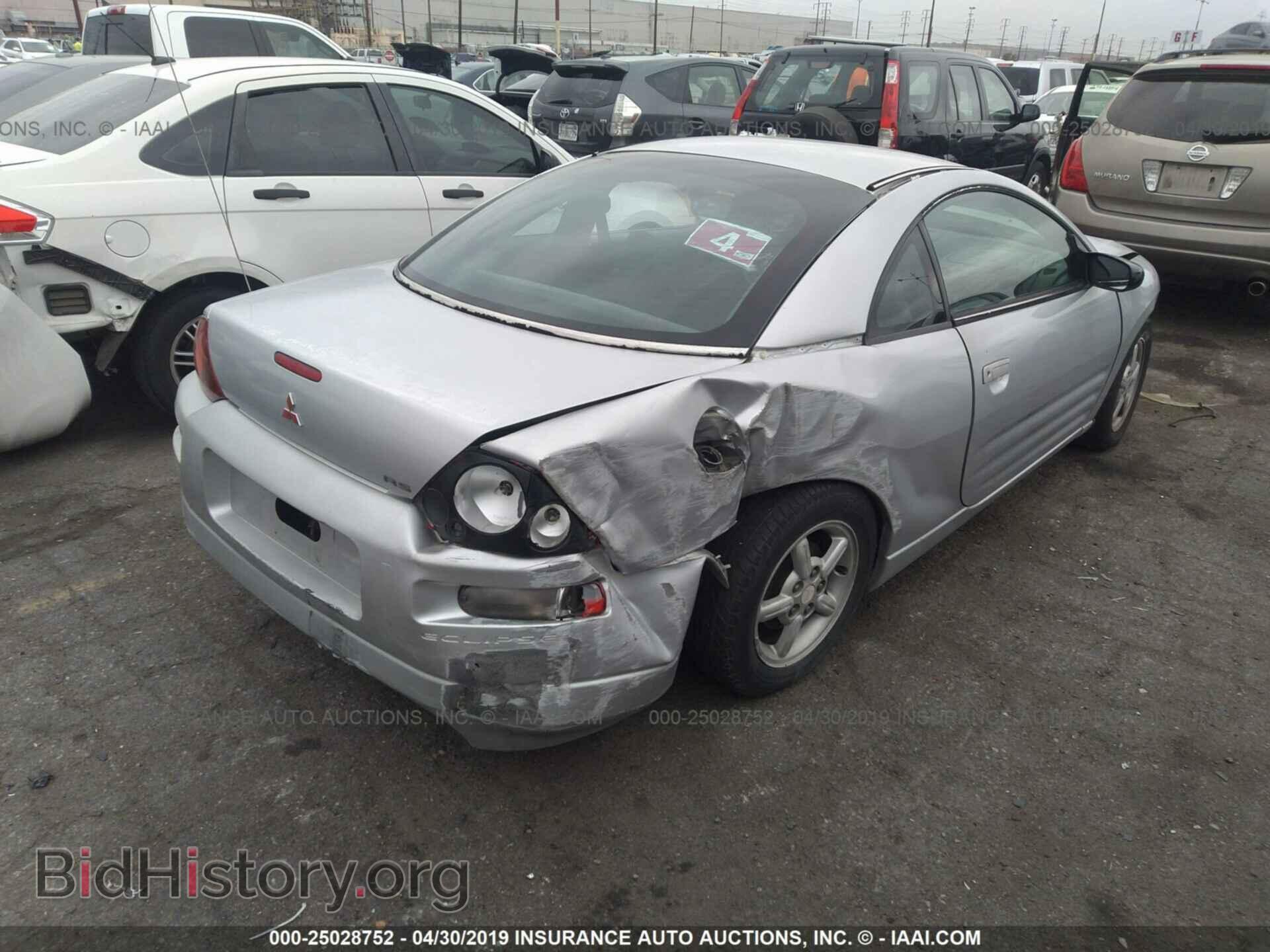 2000 MITSUBISHI ECLIPSE - VIN: 4A3AC34G5YE136740 - Фото 4