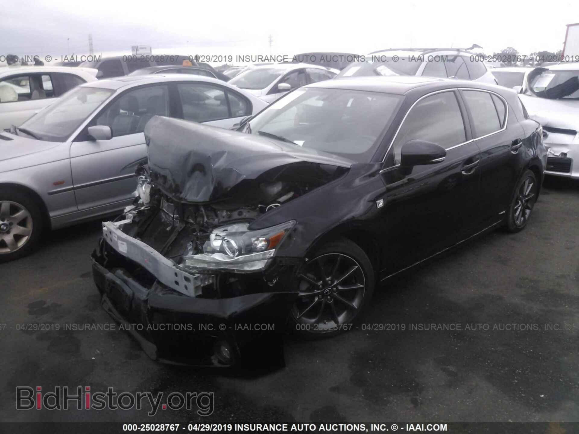 2013 LEXUS CT - VIN: JTHKD5BH4D2143541 - Photo 2