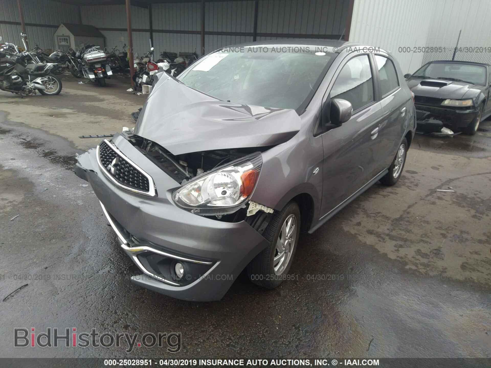 2017 MITSUBISHI MIRAGE - VIN: ML32A4HJ0HH020730 - Фото 2