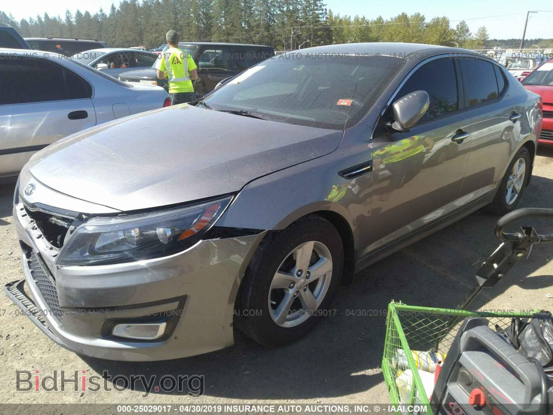 2015 KIA OPTIMA - VIN: 5XXGM4A71FG491482 - Photo 2