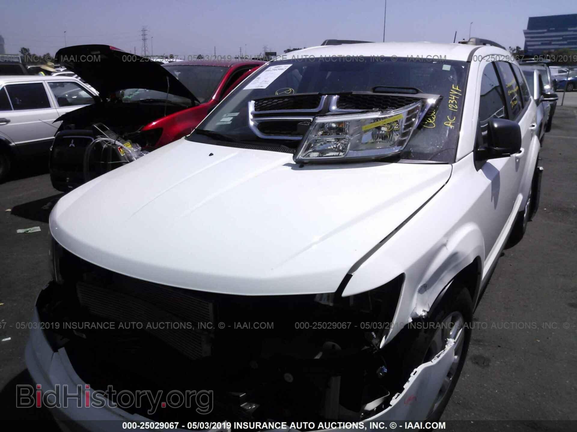 2018 DODGE JOURNEY - VIN: 3C4PDCAB7JT183275 - Фото 2