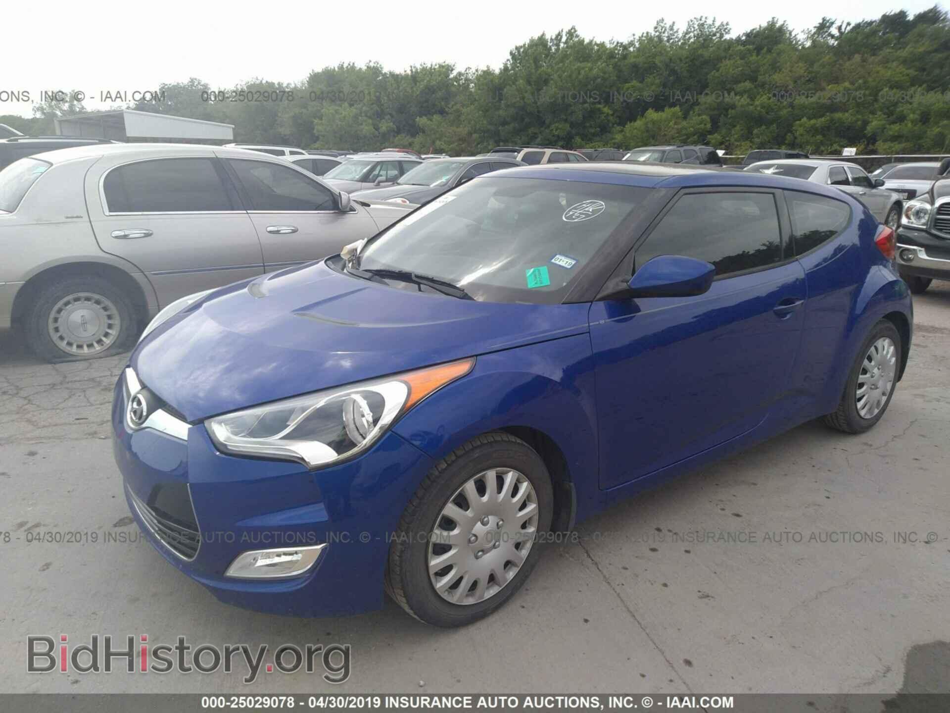2013 HYUNDAI VELOSTER - VIN: KMHTC6AD2DU159220 - Фото 2