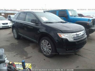 2009 Ford EDGE Limited, черный — VIN 2FMDK49C19BA76799, IAAI