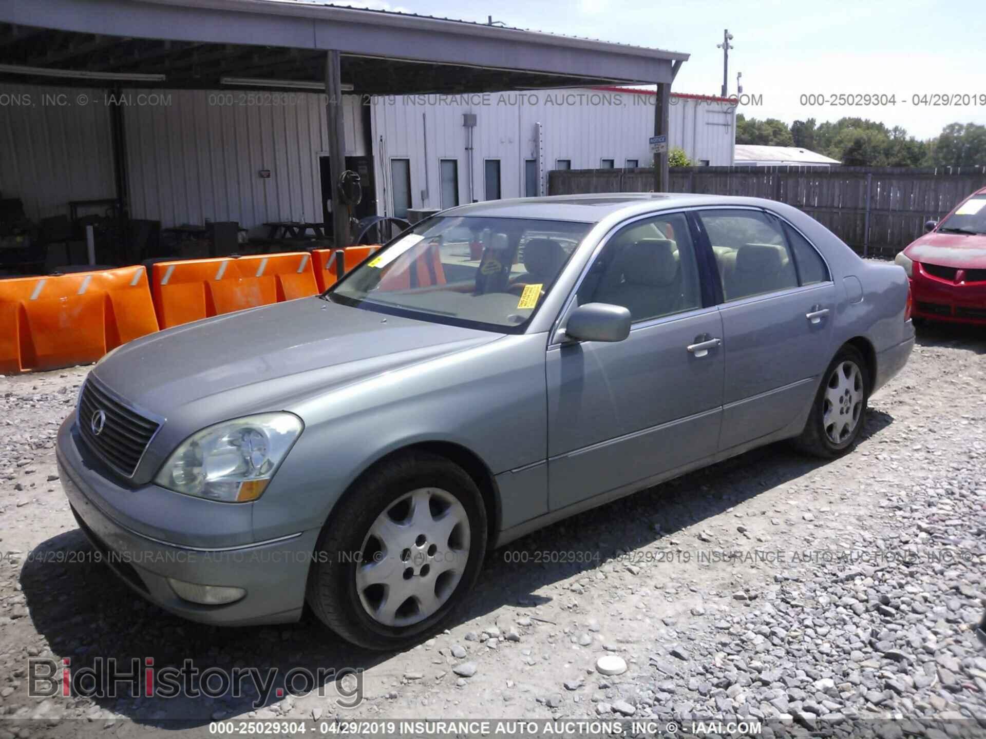 2003 LEXUS LS - VIN: JTHBN30F730105086 - Фото 2