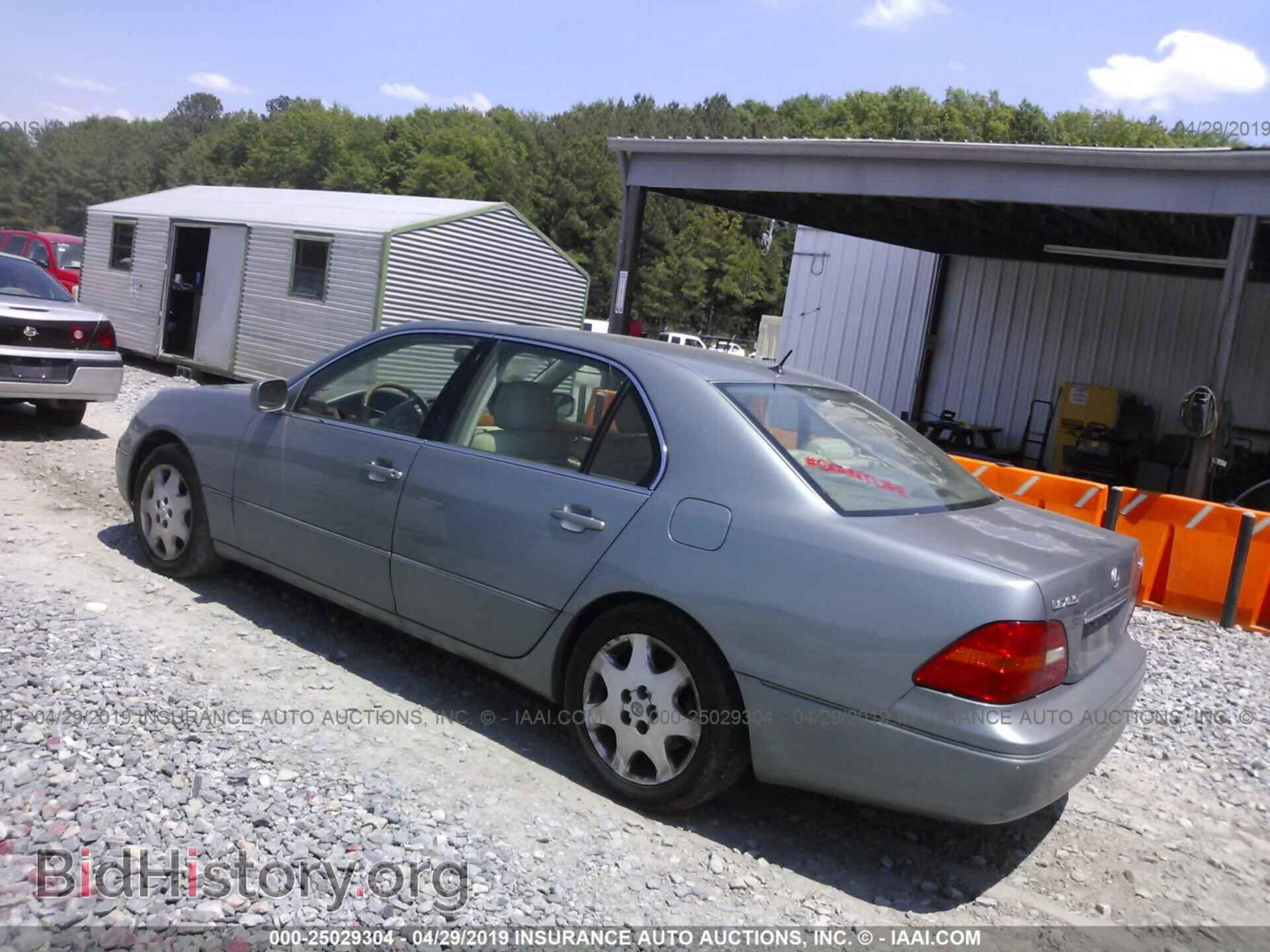 2003 LEXUS LS - VIN: JTHBN30F730105086 - Фото 3
