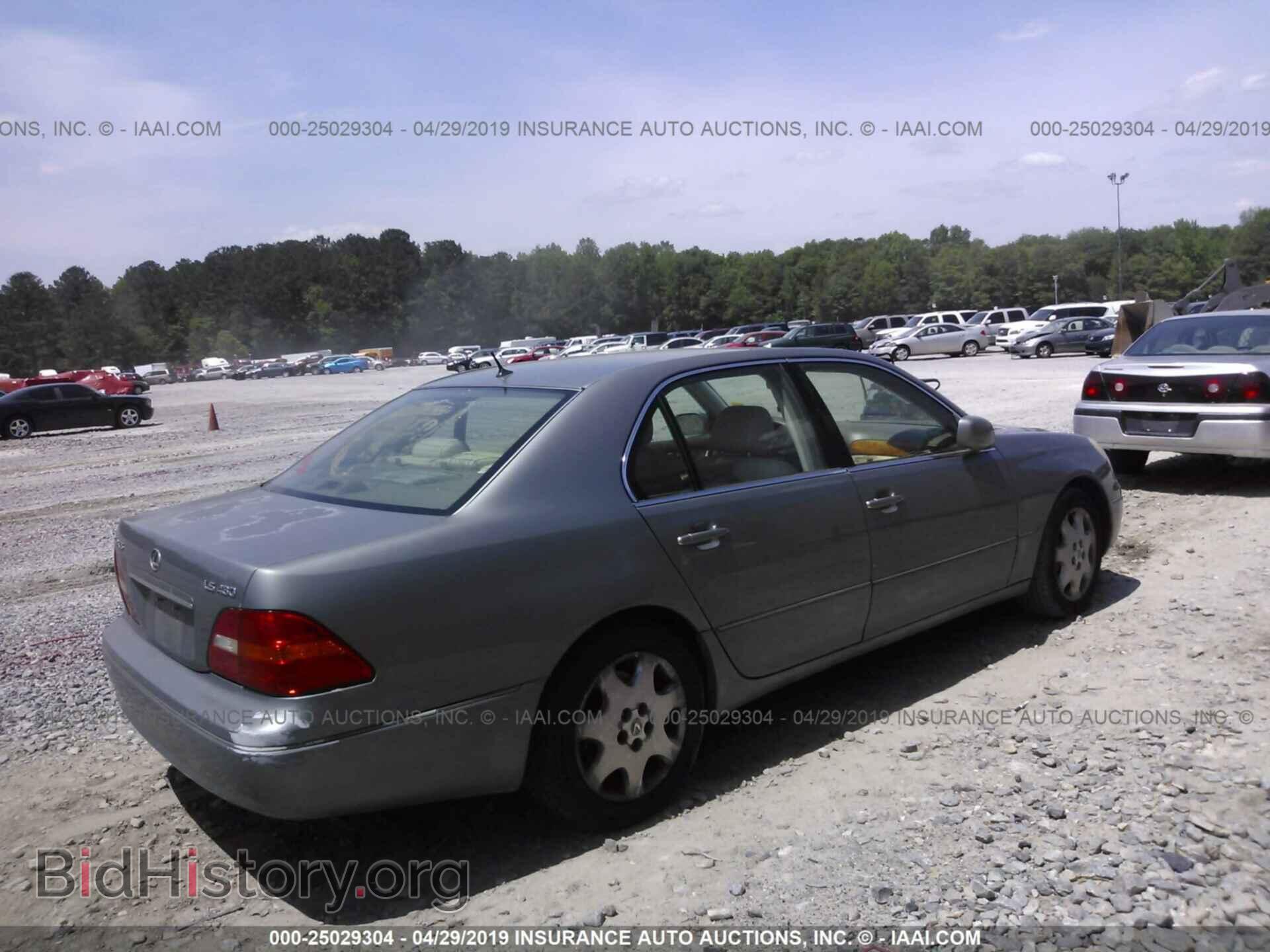 2003 LEXUS LS - VIN: JTHBN30F730105086 - Фото 4