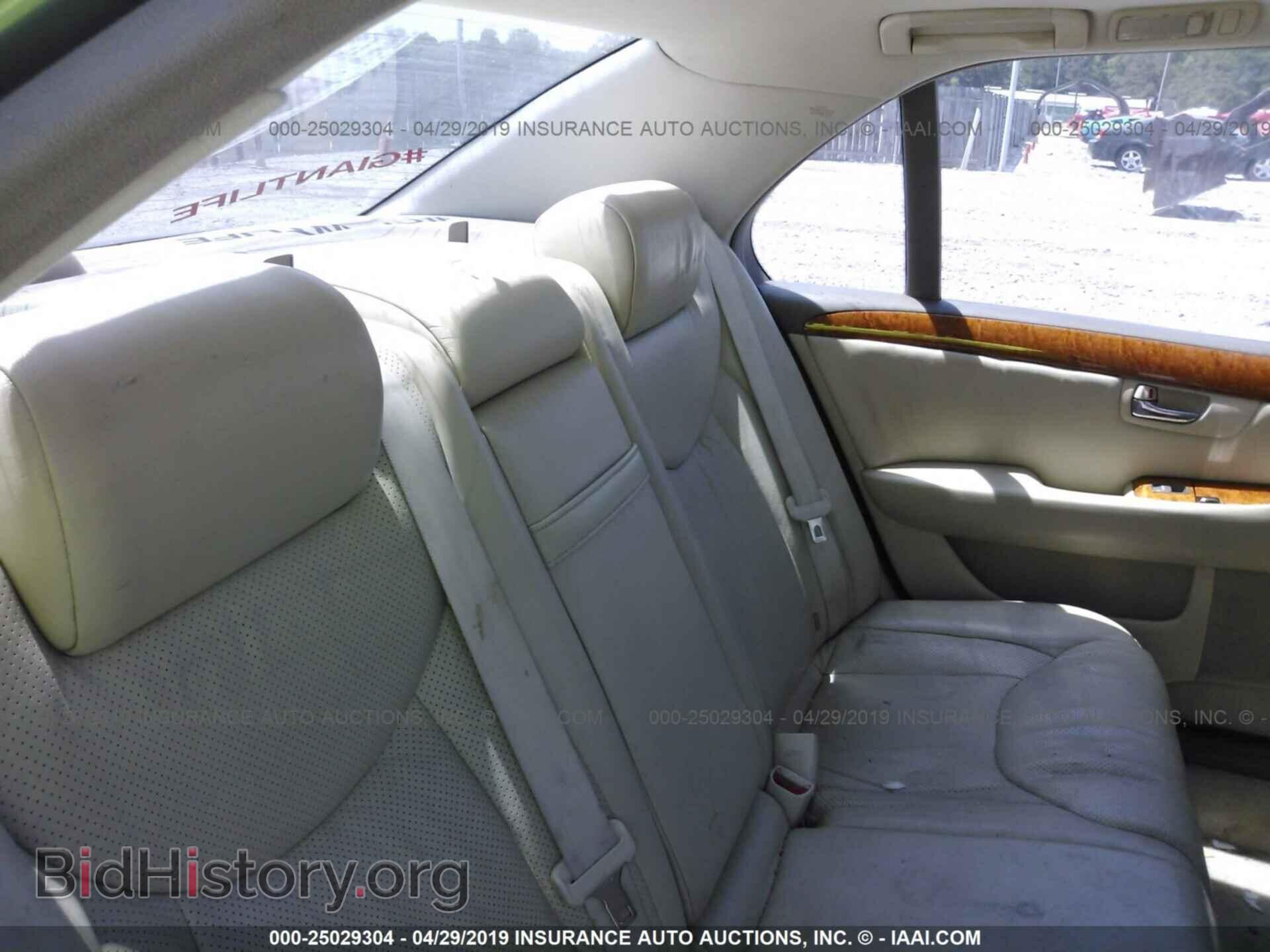 2003 LEXUS LS - VIN: JTHBN30F730105086 - Фото 8